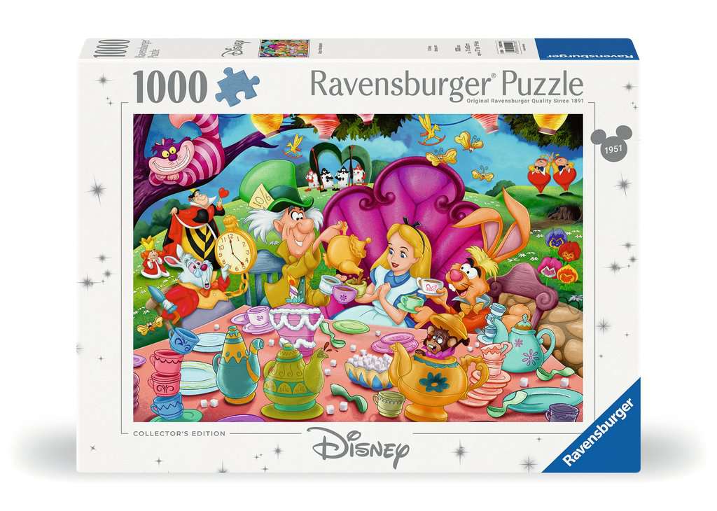 Disney Collector's Edition, Alice in Wonderland – 1000 Piece Jigsaw Puzzle (Ravensburger)