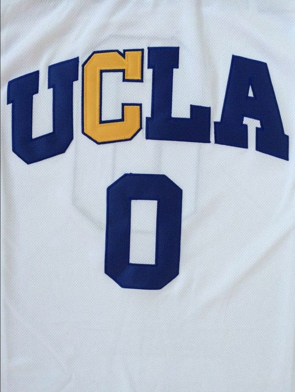 NCAA UCLA No. 0 Spruit White Jersey