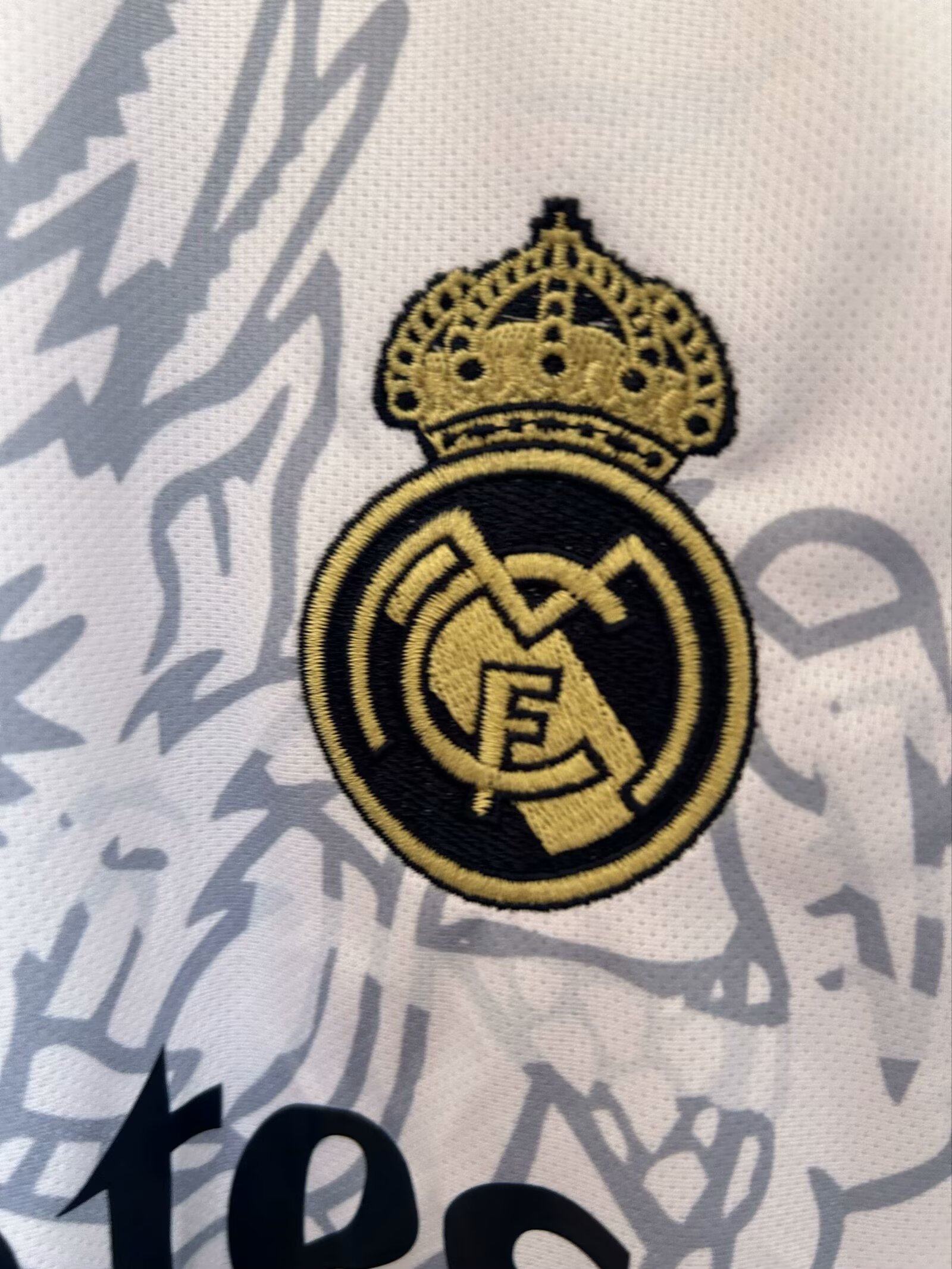 2025-26 New Season - Real Madrid Dragon White - Jersey - Fan Edition