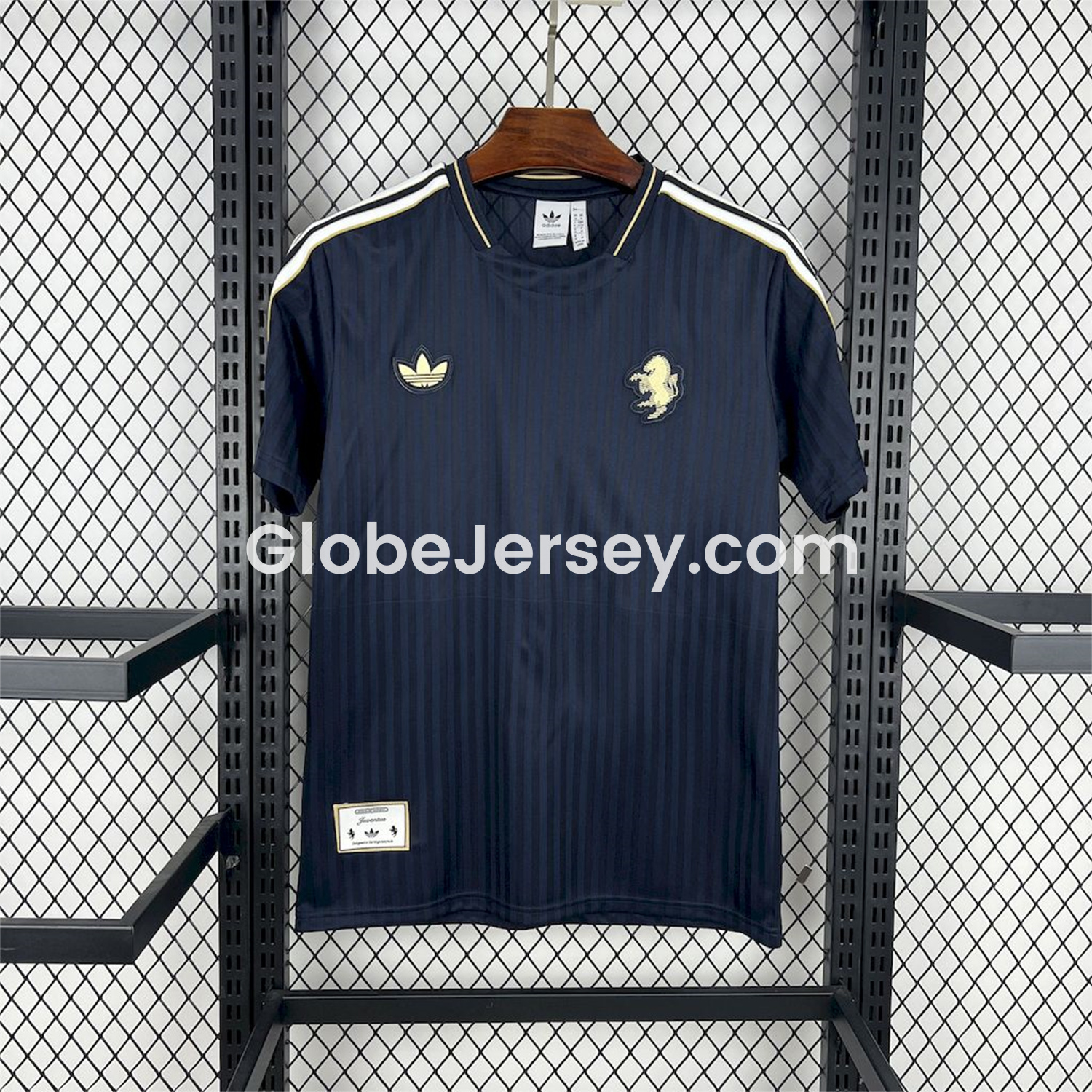 Juventus 2025 Royal Blue Icon Retro Jersey - Fans Version