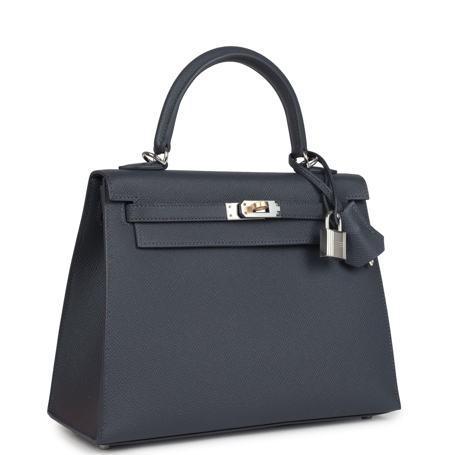 Kelly Sellier 25 Ardoise Epsom Electrum Hardware