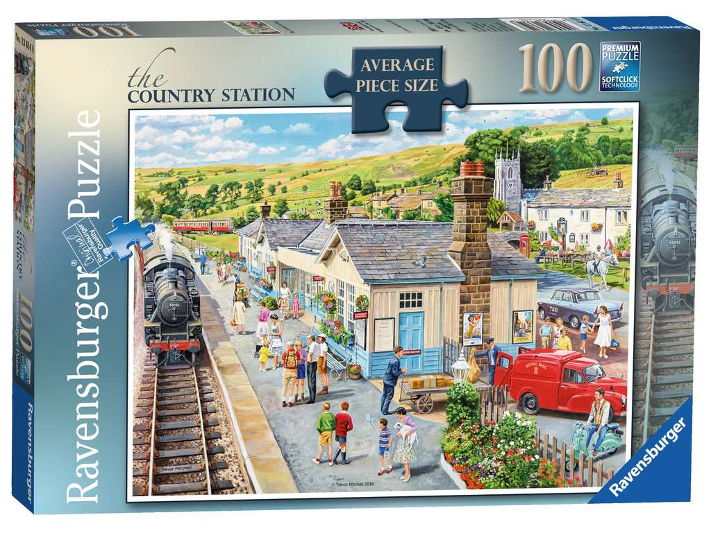 The Country Station – 100 Piece Jigsaw Puzzle (Ravensburger)