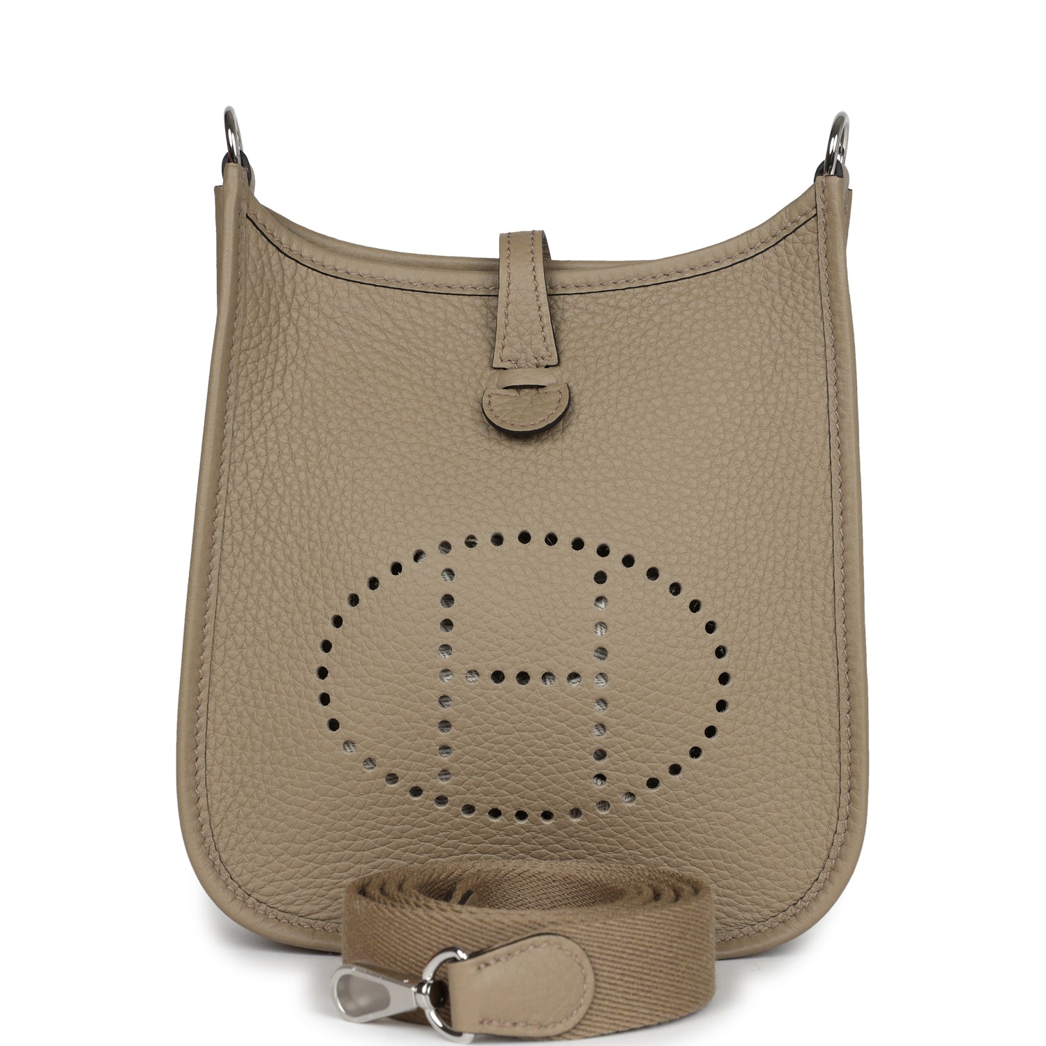 Evelyne TPM Beige Marfa Clemence Palladium Hardware