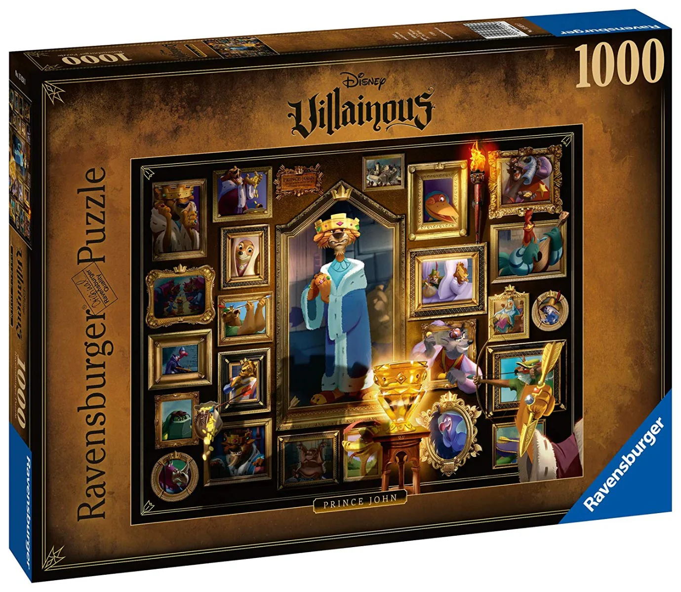 Ravensburger 15024 Disney Villainous King John 1000 piece Jigsaw Puzzle