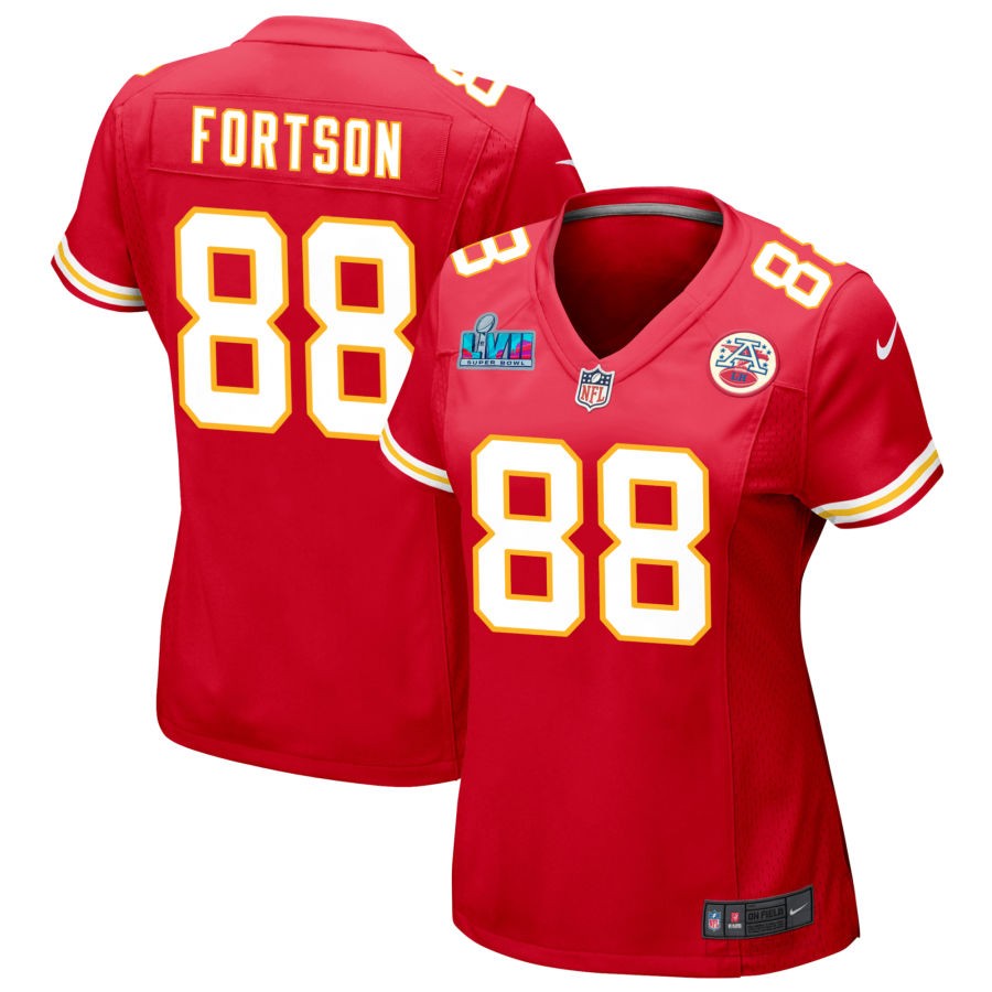 Jody Fortson Kansas City Chiefs Nike Women's Super Bowl LVII Game Jersey - Red