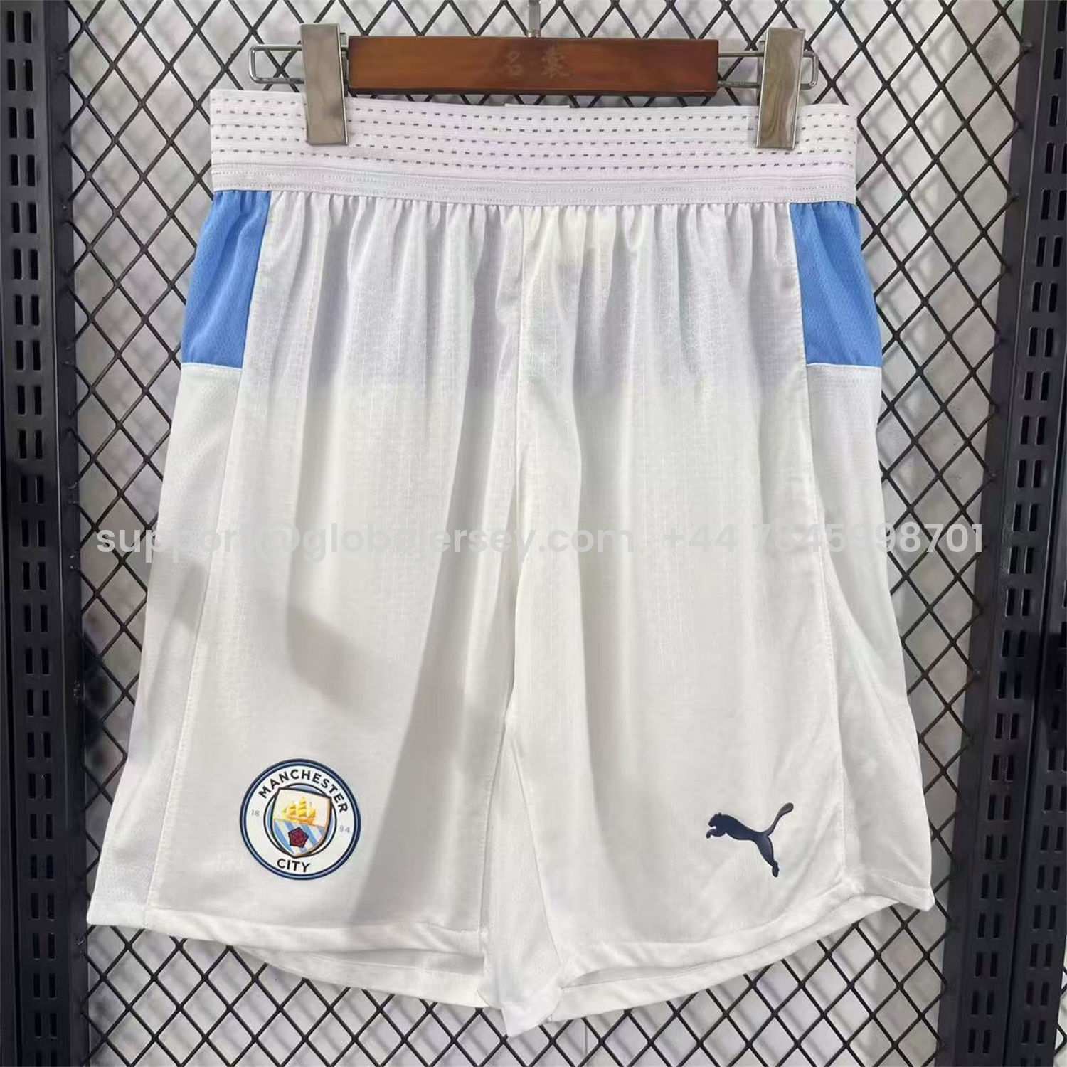 Manchester City 25-26 Home White Shorts - Player Version