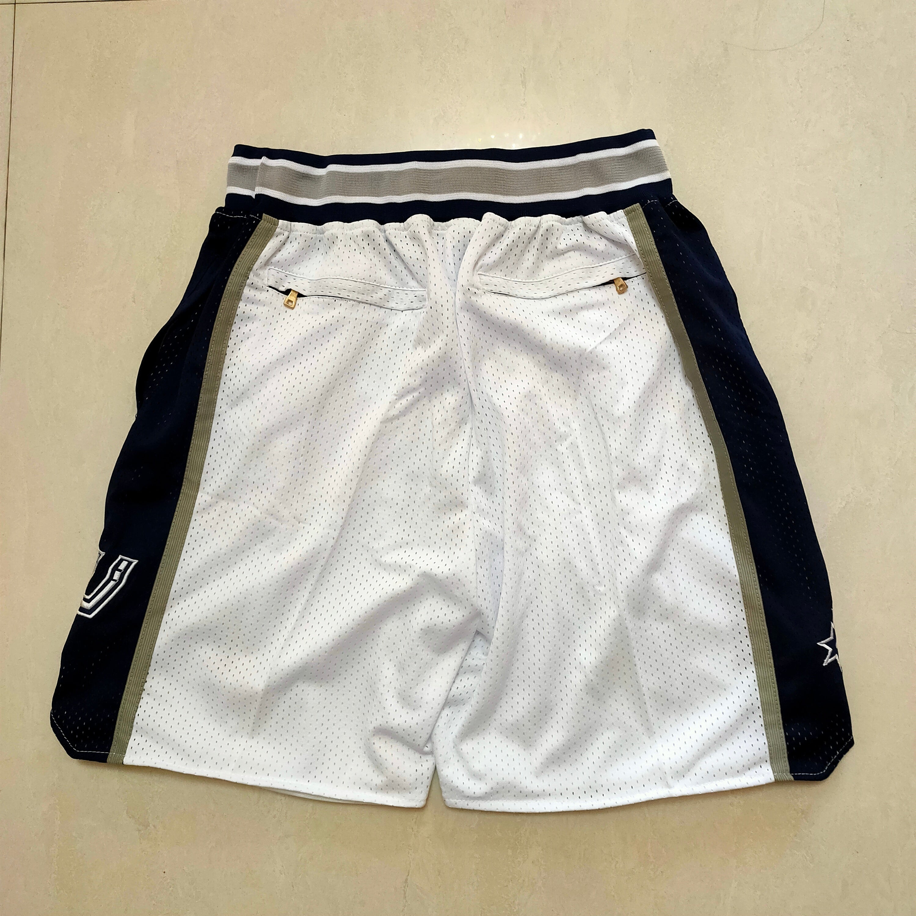 San Antonio Spurs white pocket pants