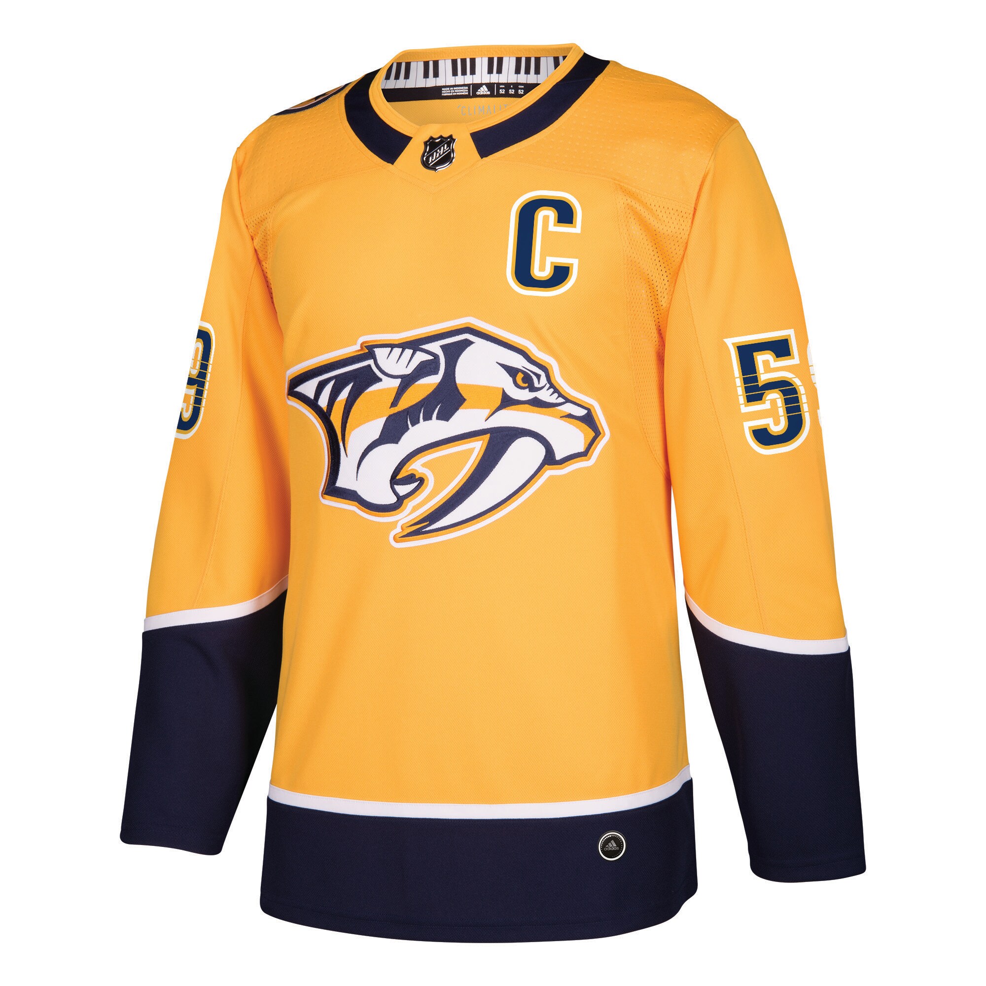 Roman Josi Nashville Predators  Home    Jersey – Gold