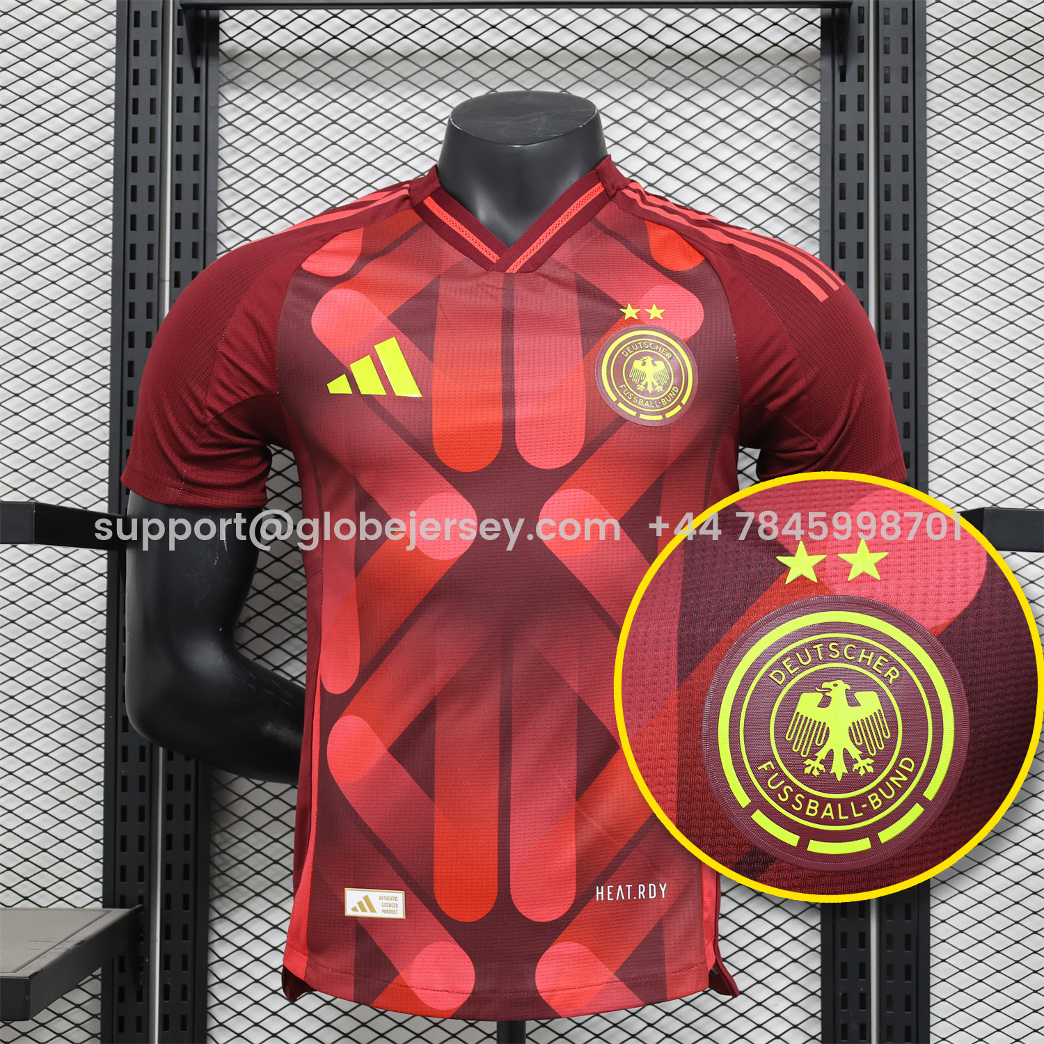 Germany 2025 Women's Euro Away Jersey - Men's Player Version