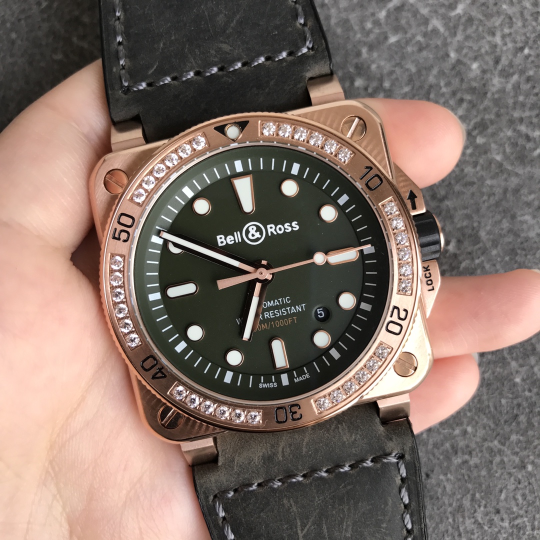 【Super Clone】Bell Ross BR 03 92-D-BL-ST/SRB