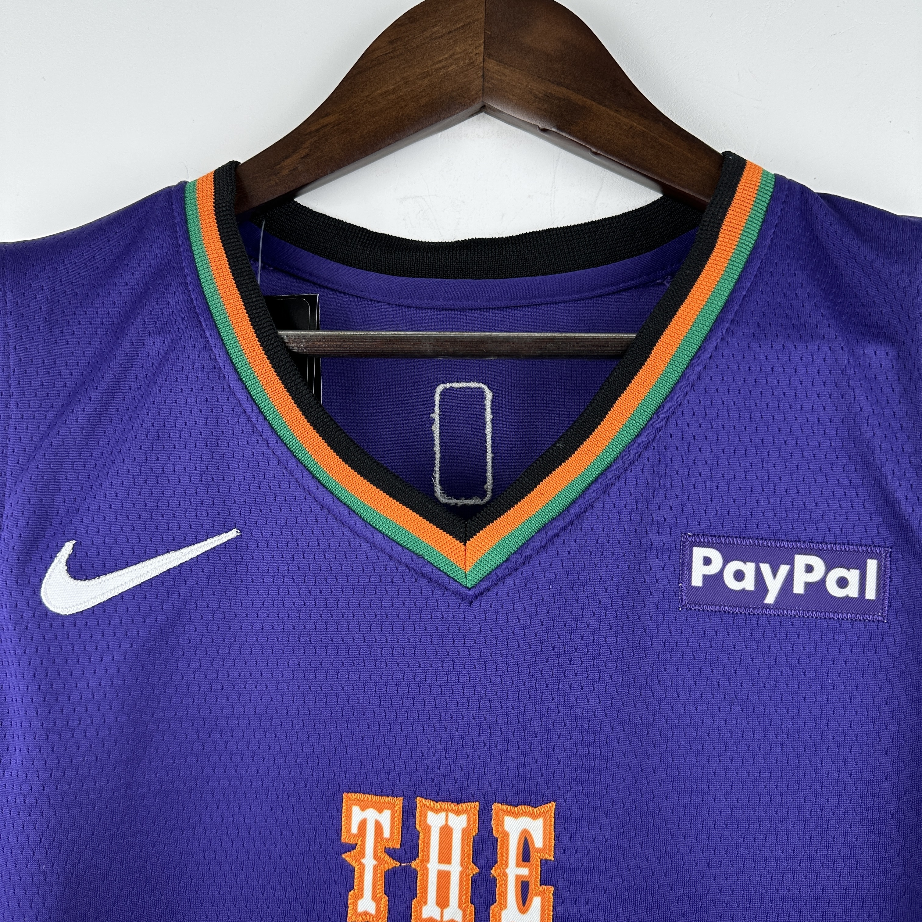 Embroidered 25th Season Suns City Edition No. 1 Booker