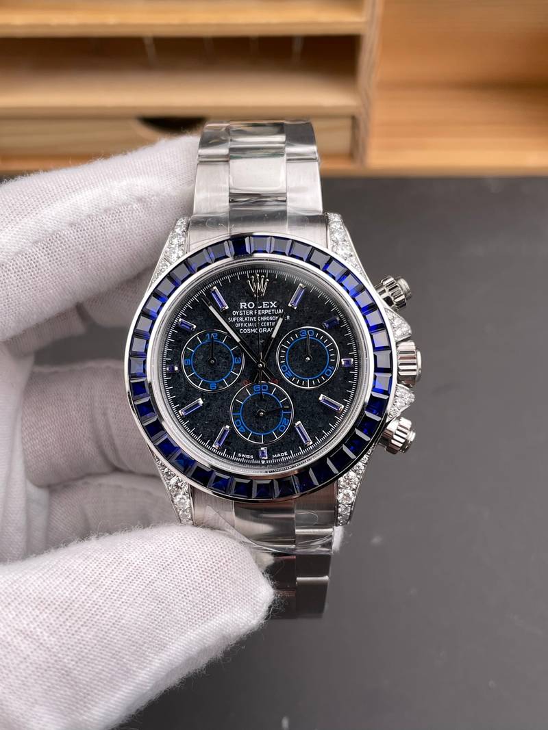 Rolex Daytona Lab-Grown Blue Diamond