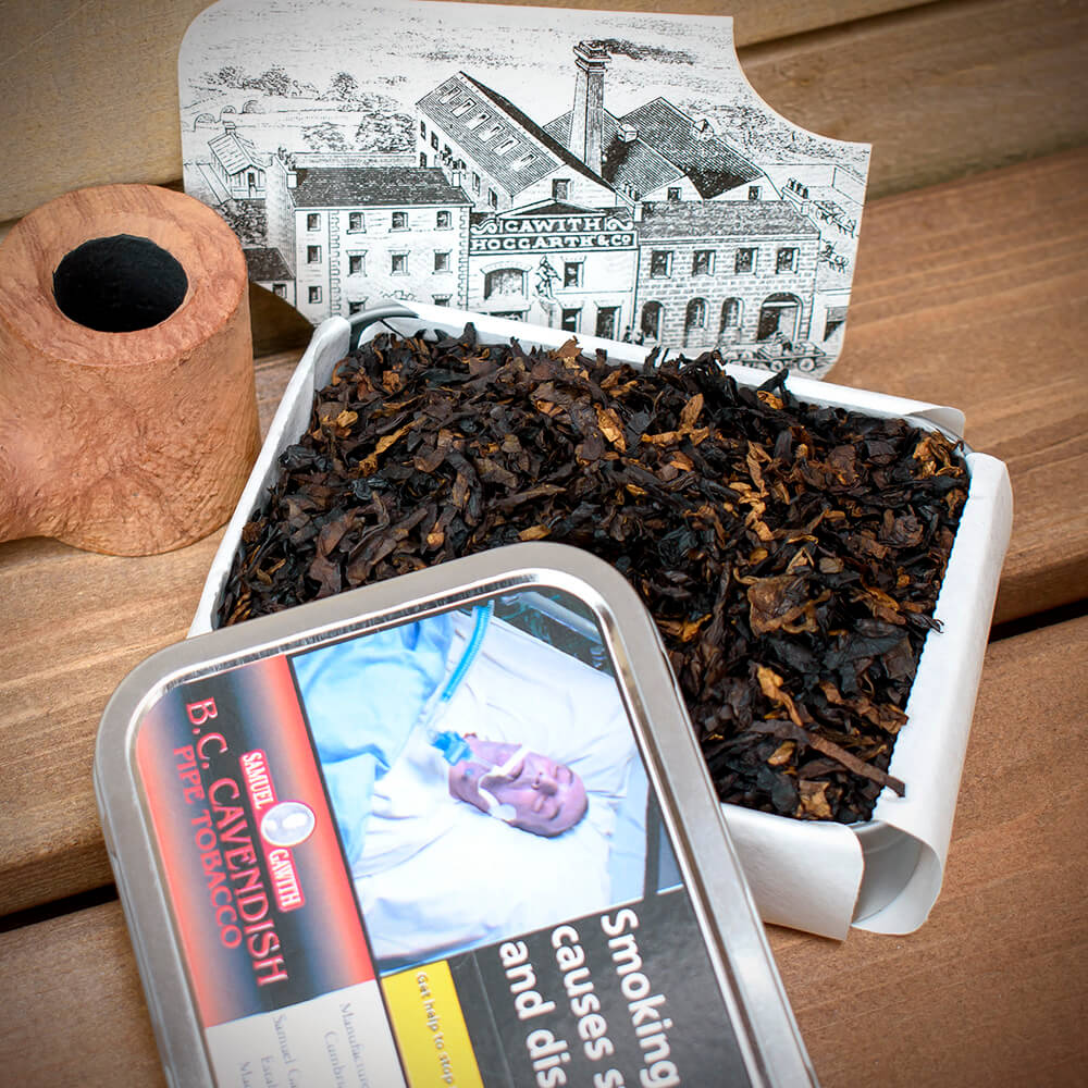 Samuel Gawith B C Cavendish (Black Cherry) Pipe Tobacco - 50g Tin