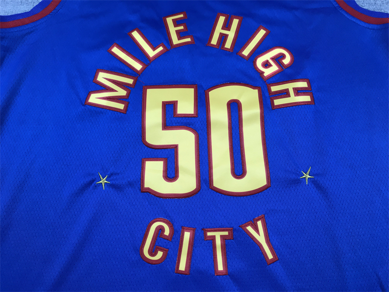 Unisex Nuggets 2024/25 Embroidered Swingman Jersey City Edition