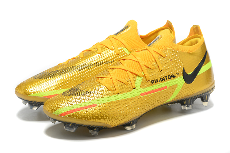 Shock Wave series low-top Phantom GT2 waterproof Recharge all-knit FG football shoes Nike Phantom GT2 Elite FG