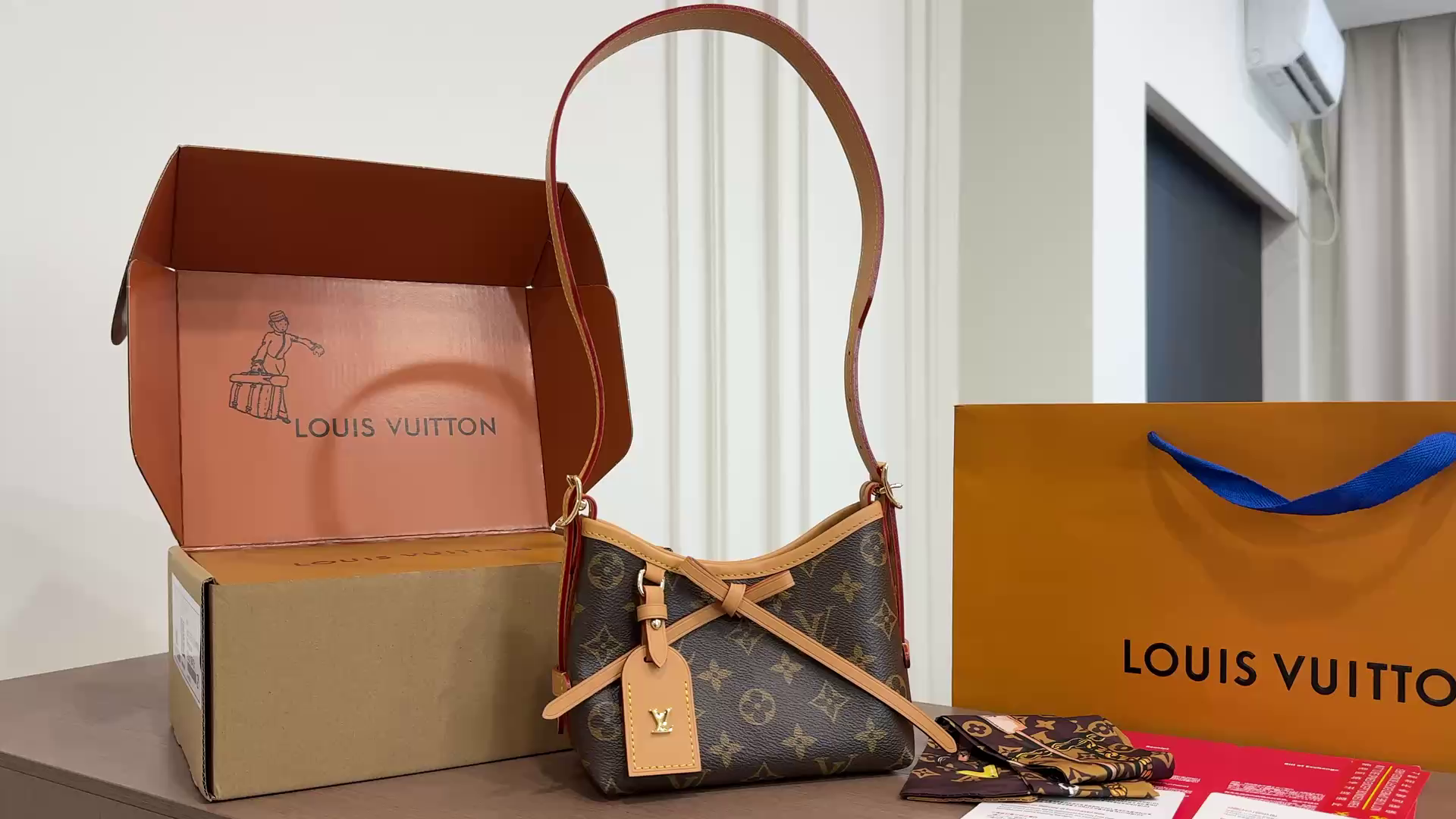 LV Nano Carryall Monogram Bag