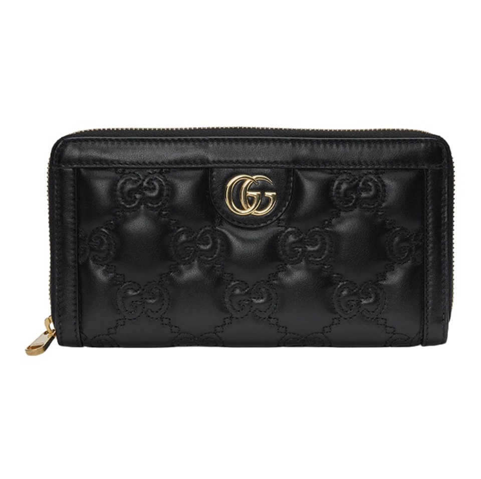 Gucci Unisex GG Marmont Zip Around Wallet