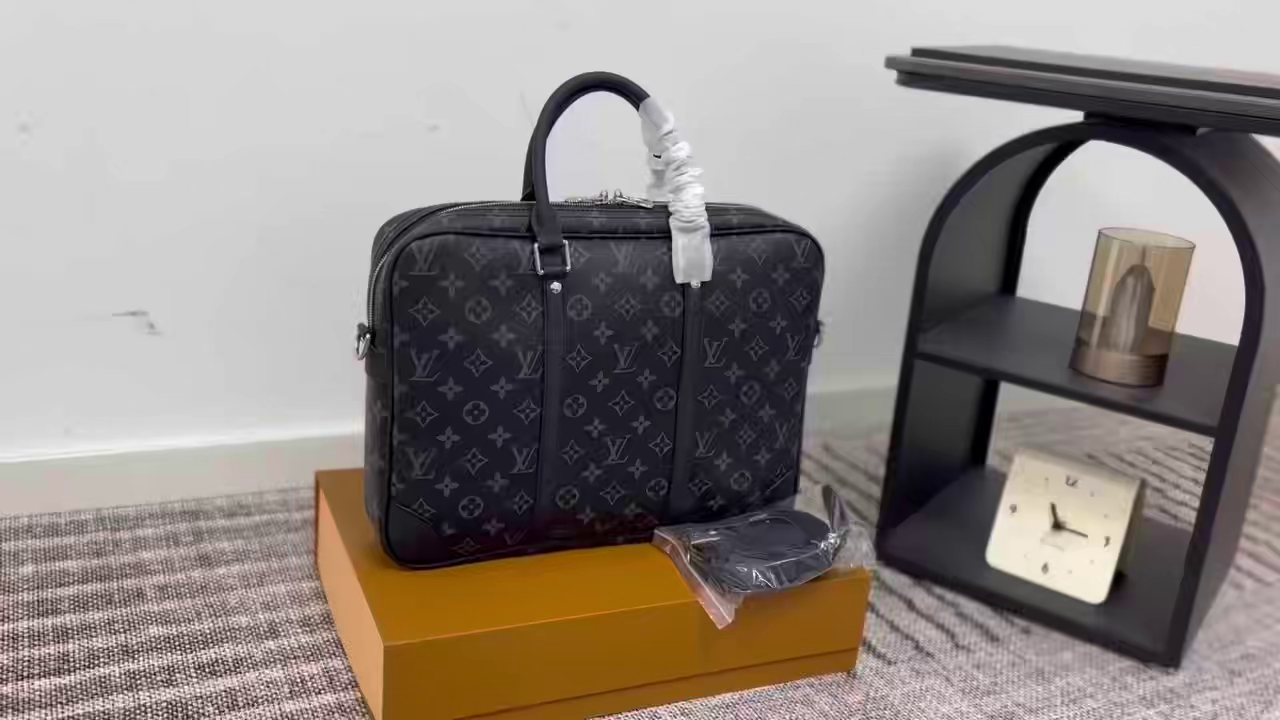 LV Briefcase Men Shopping Bag