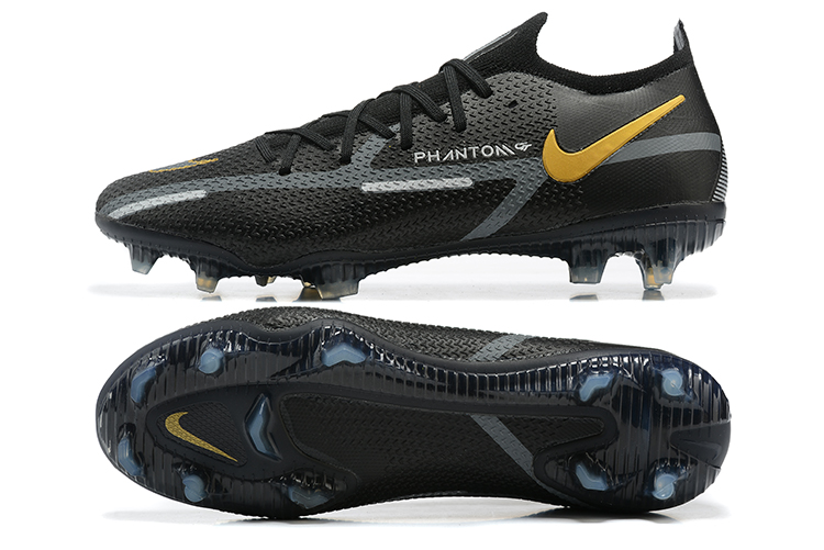 Shock Wave series Nike low-top Phantom GT2 waterproof Recharge all-knit FG football shoes Nike Phantom GT2 Elite FG