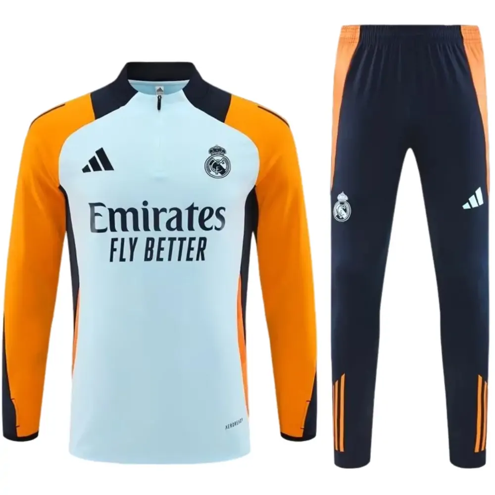 2024/25 Real Madrid light blue training kit