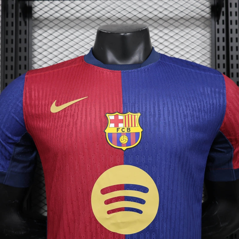 2024/2025 Player Version Barcelona Home Football Shirt 1:1 Thai Quality