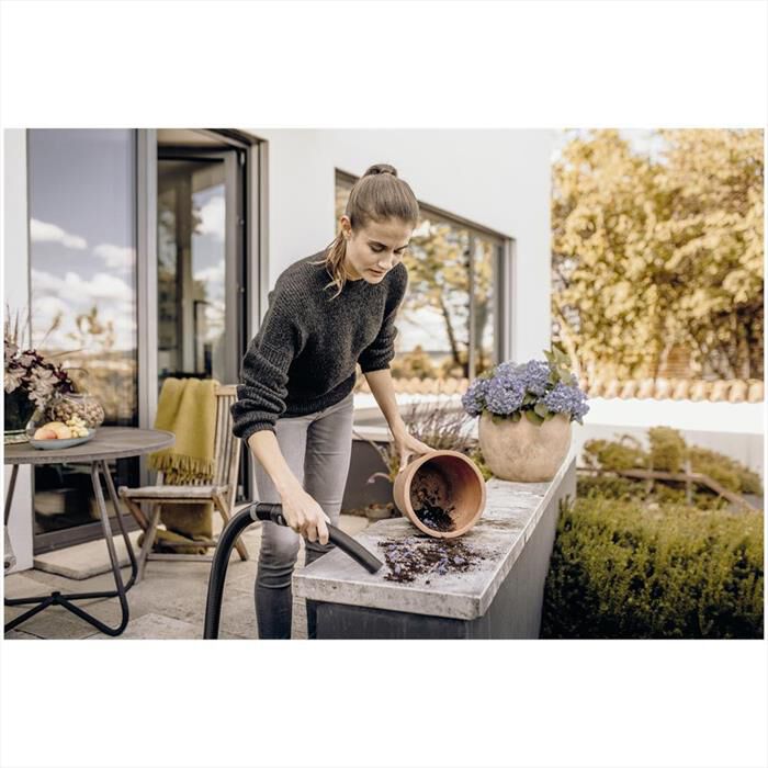 KARCHER - Bidone aspirapolvere KWD3S-Giallo/Nero