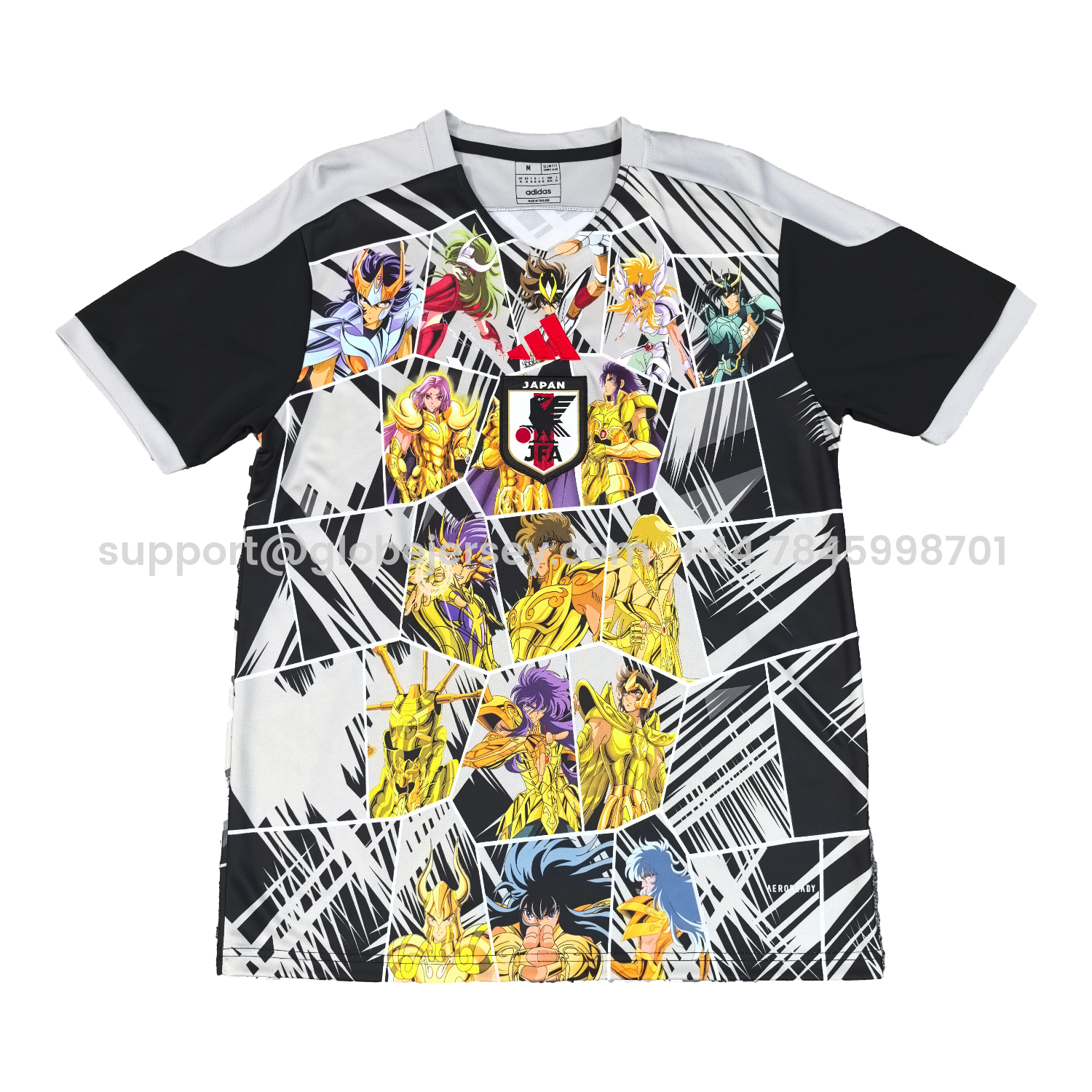Japan 25-26 Saint Seiya Comic Characters Group Portrait Special Jersey - Fans Version