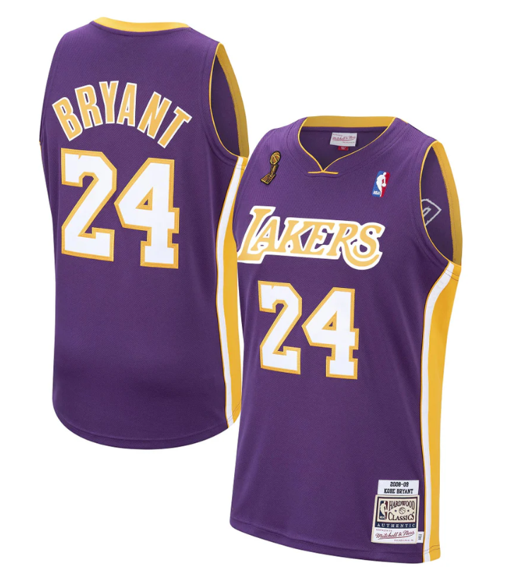 Kobe Bryant Los Angeles Lakers Retro Jersey