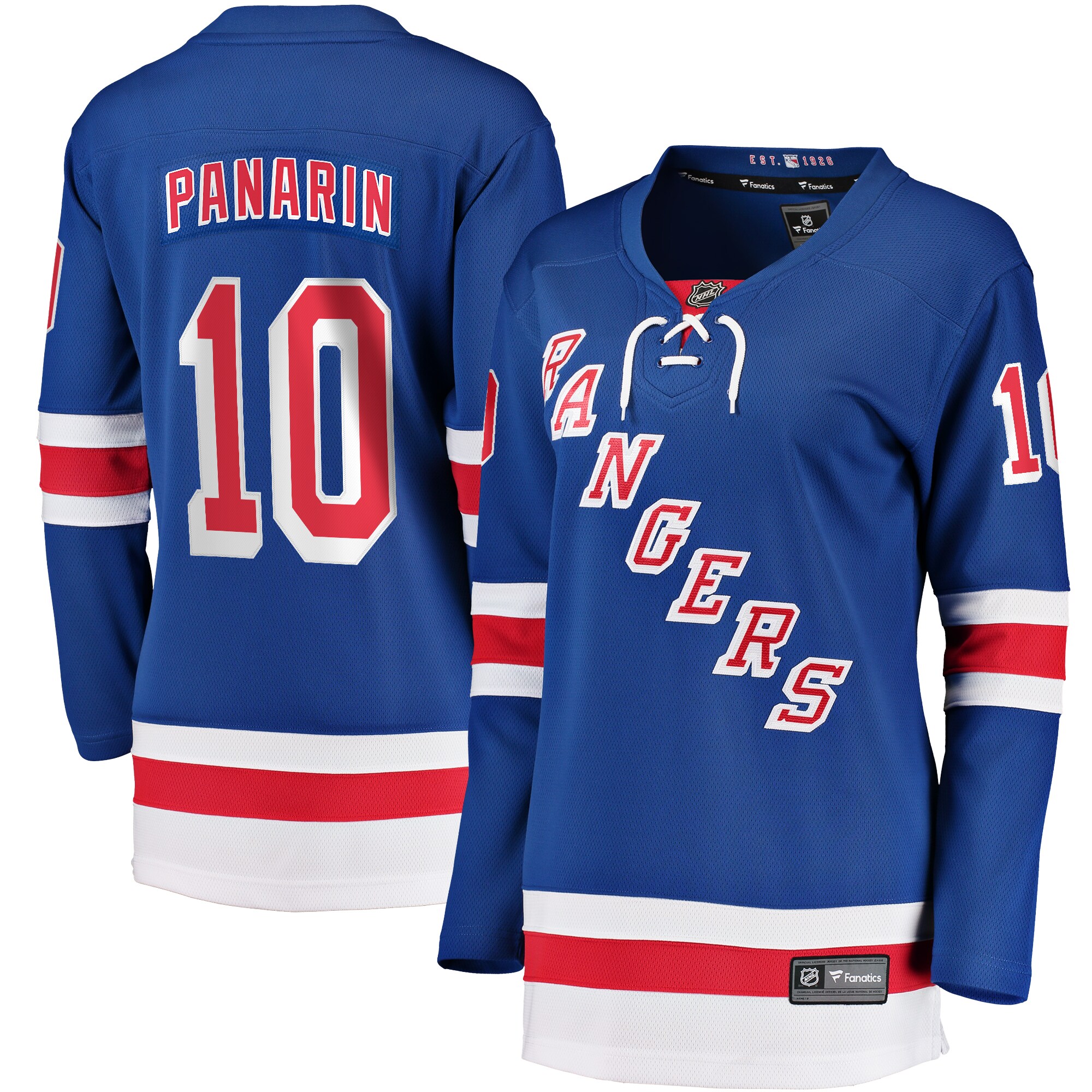 Artemi Panarin New York Rangers Fanatics Women’s Home Breakaway   Jersey – Blue