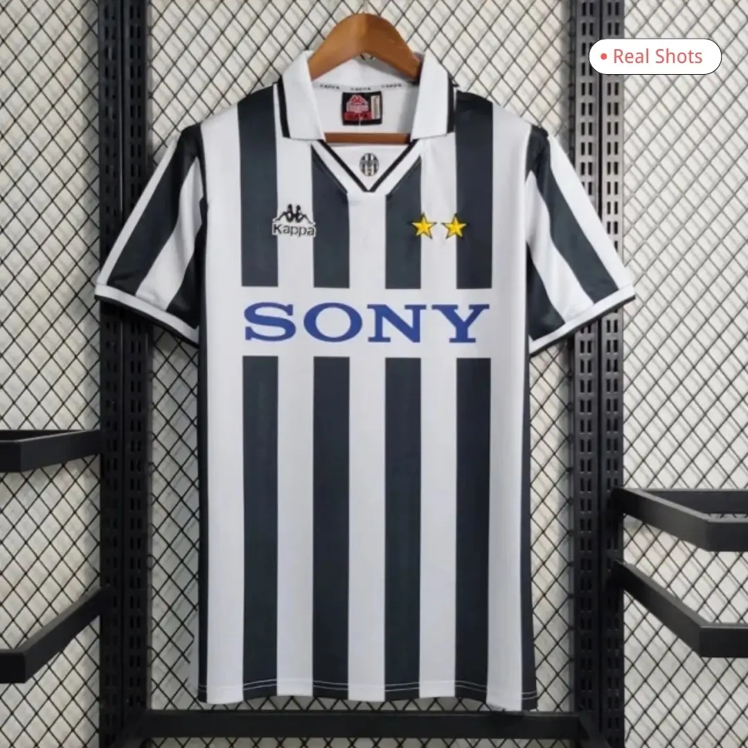 Zidane #21 Juventus 1995/97 Retro Home Soccer Jersey
