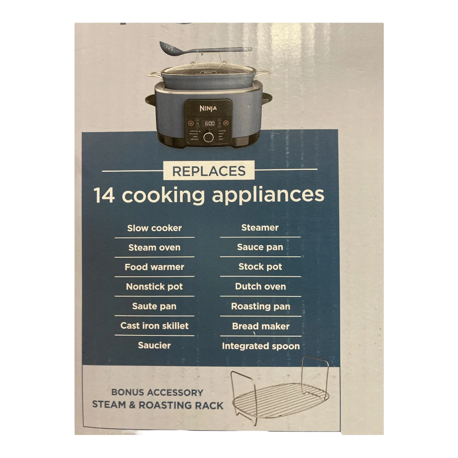 Ninja Foodi PossibleCooker PRO 8.5 Quart Multi-Cooker, Blue