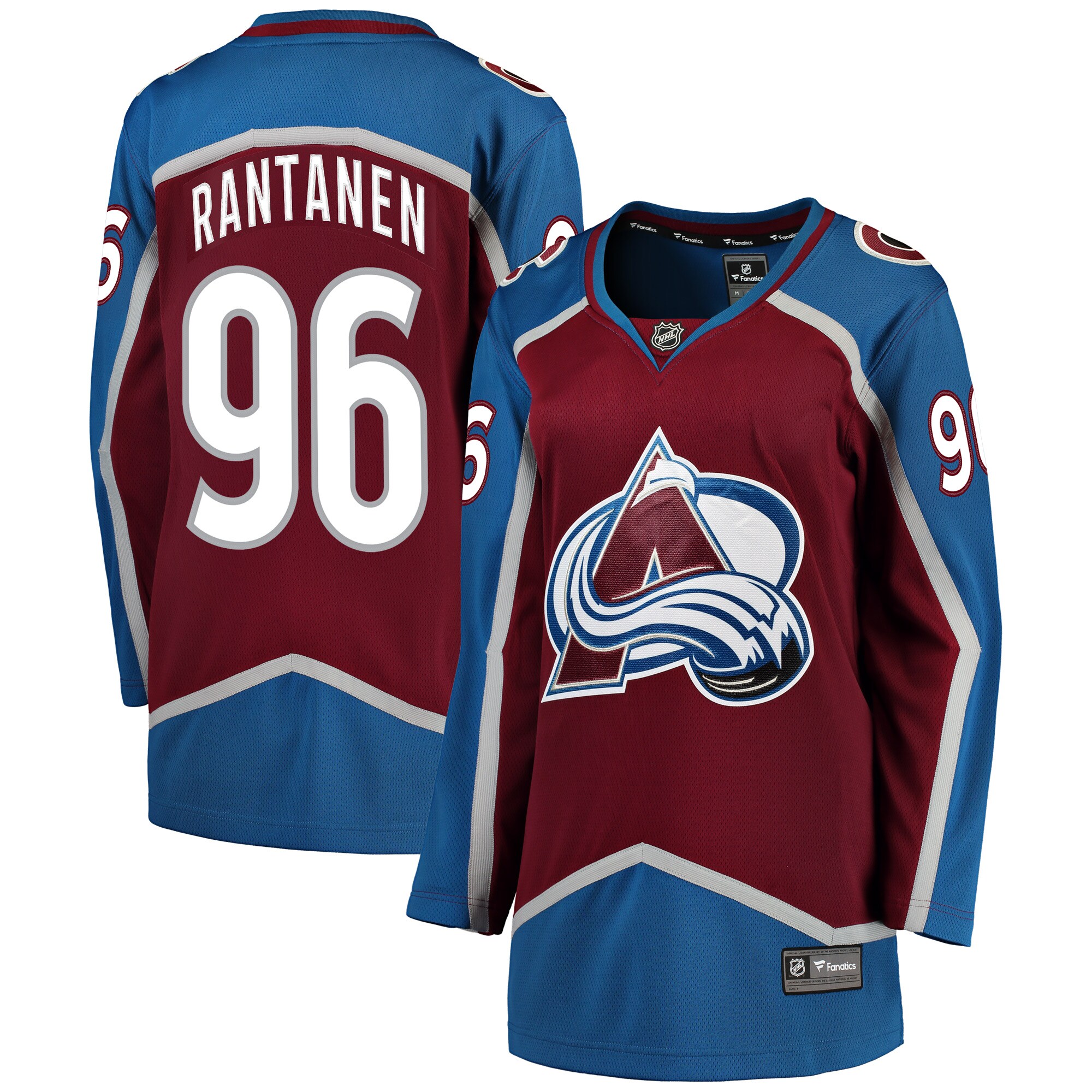 Mikko Rantanen Colorado Avalanche Fanatics Women’s Breakaway   Jersey – Burgundy