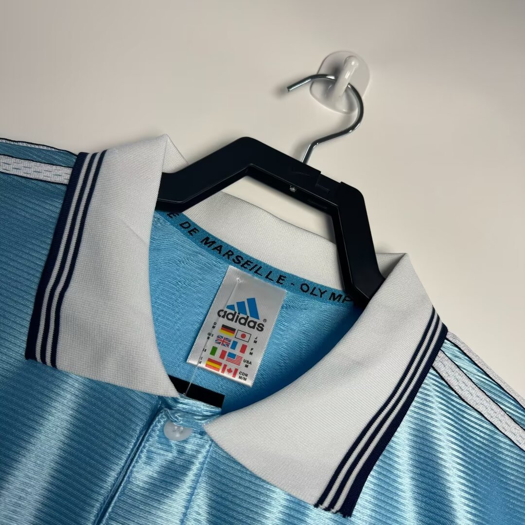 1998/99 Marseille Away Retro Jersey 1:1 Thai Quality - Fans Edition
