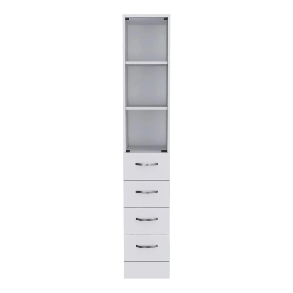 Depot E-Shop Sheridan 2 Piece Bathroom Set, Linen Cabinet + Over The Toilet Cabinet