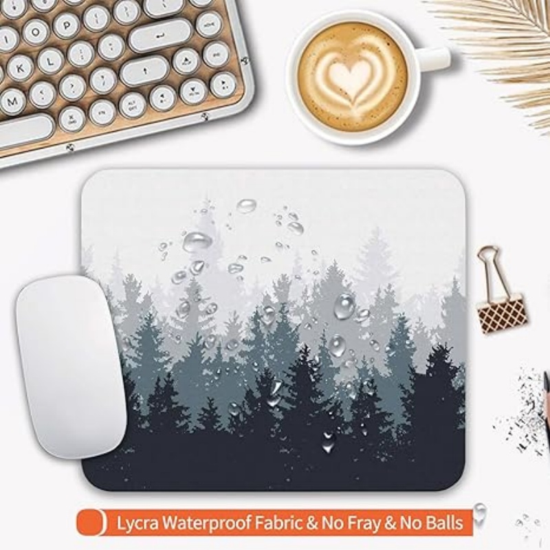 PADARTISAN Square Mouse Pad, Personalized Premium-Textured Custom Mouse Mat Design