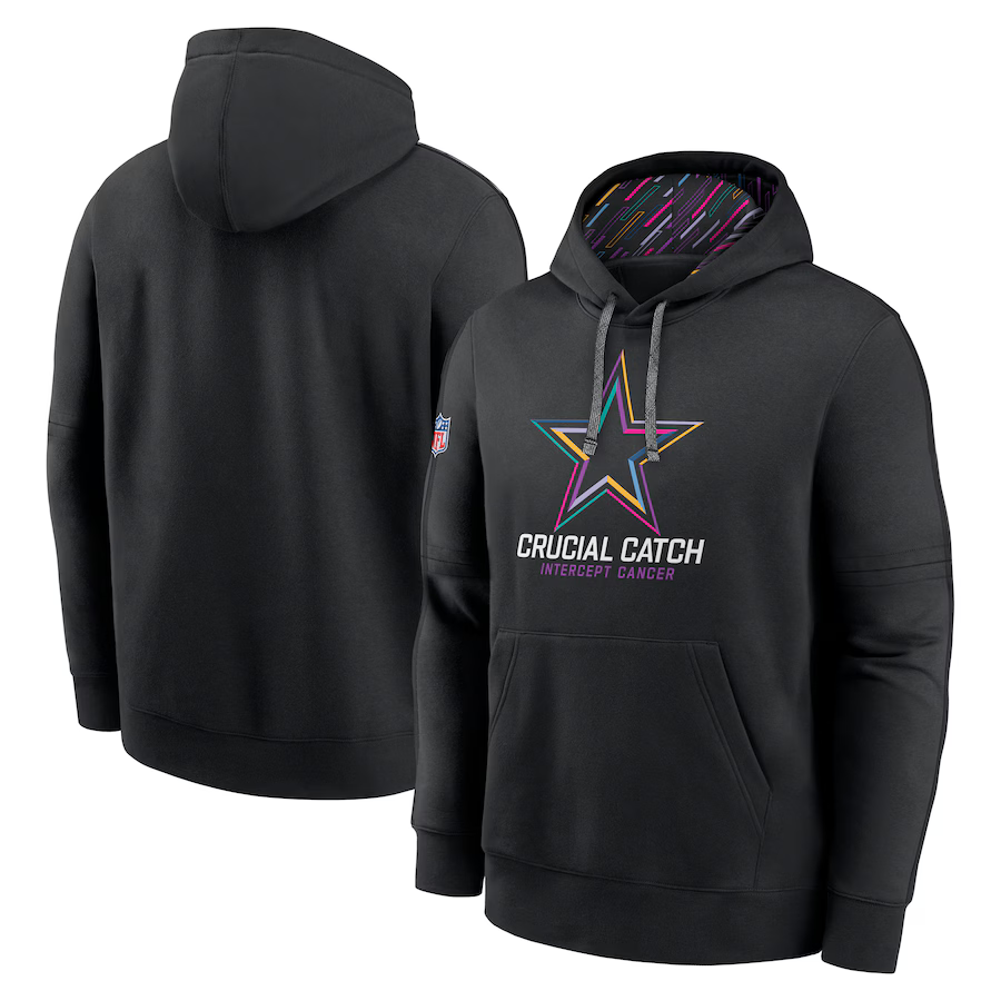 Dallas Cowboys Crucial Catch Club Men's Hoodie