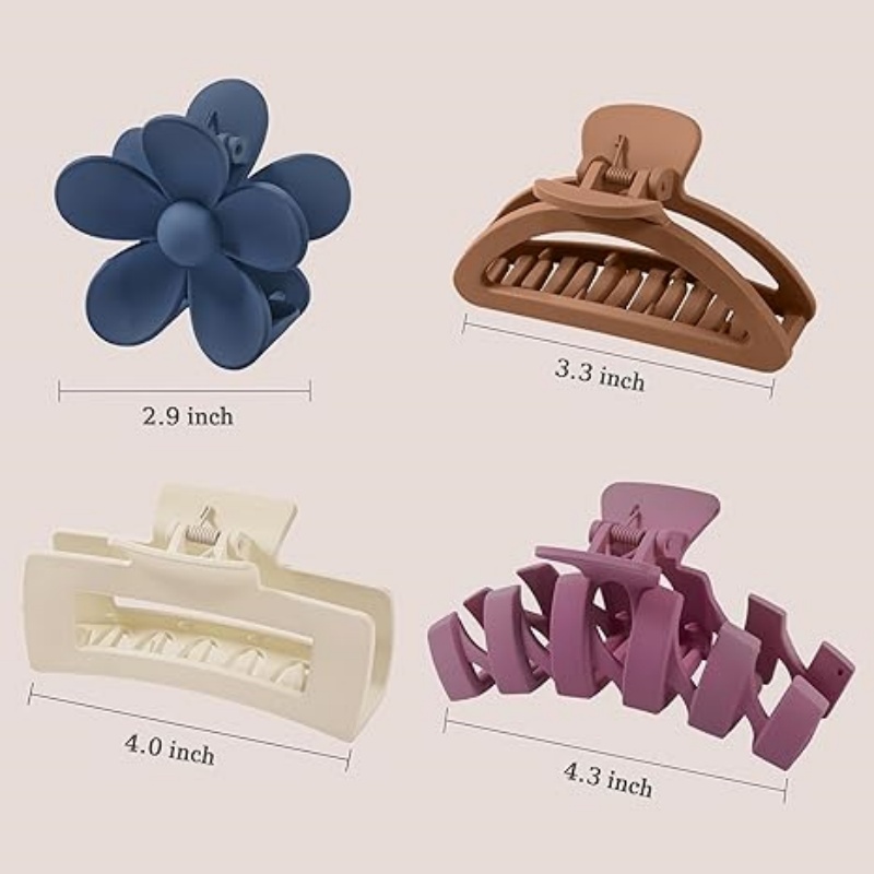 SWEETCLAWZ 8PCS Hair Clips for Women