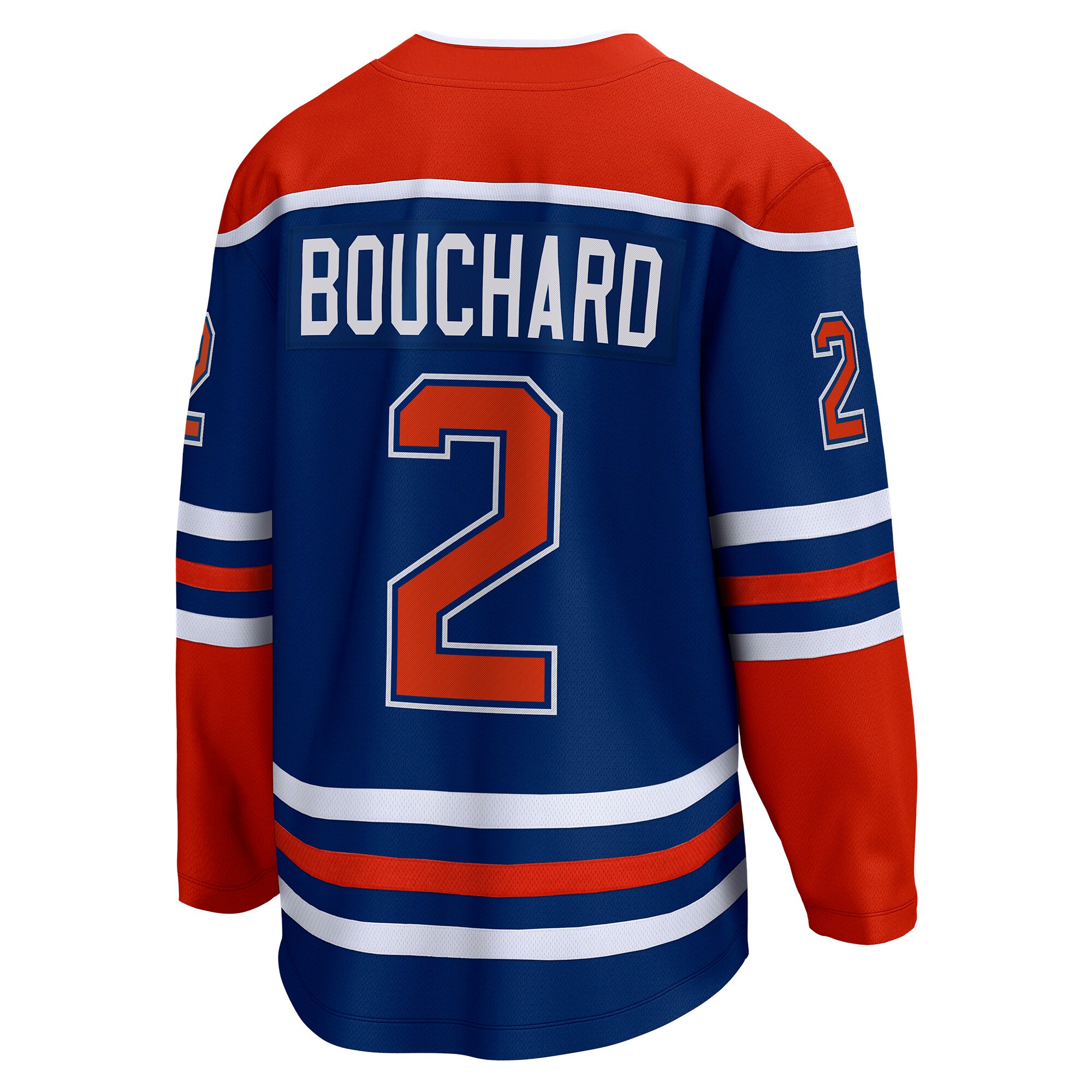 Evan Bouchard Edmonton Oilers Fanatics Home Breakaway   Jersey – Royal