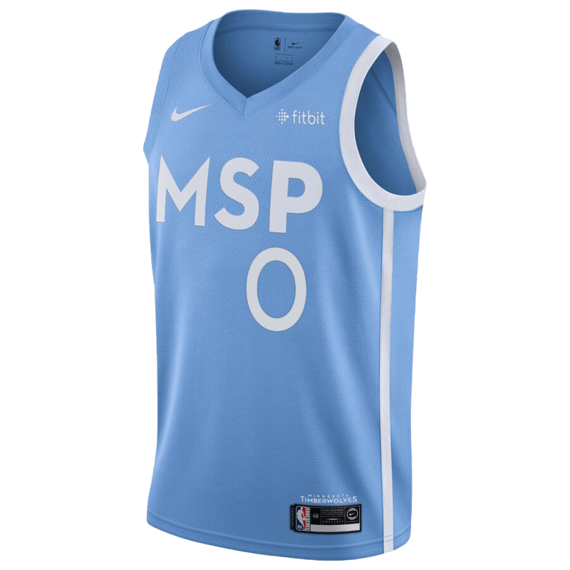 D'Angelo Russell Towns Minnesota Timberwolves City Edition Jersey