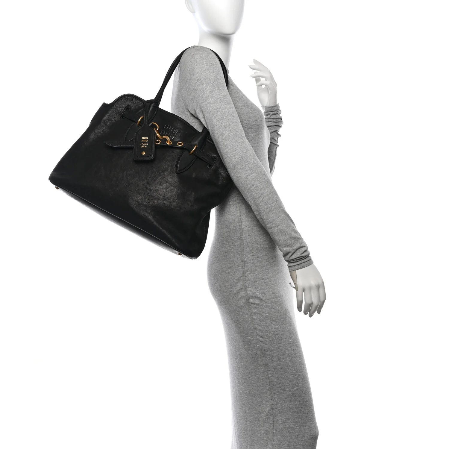 Nappa Medium Aventure Bag Black