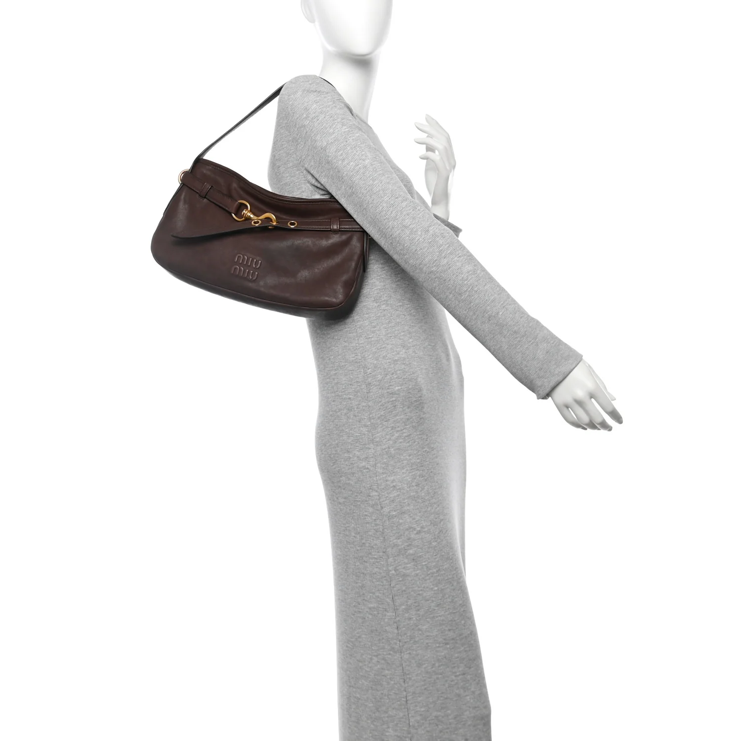 Nappa Aviator Regular Aventure Shoulder Bag Briarwood