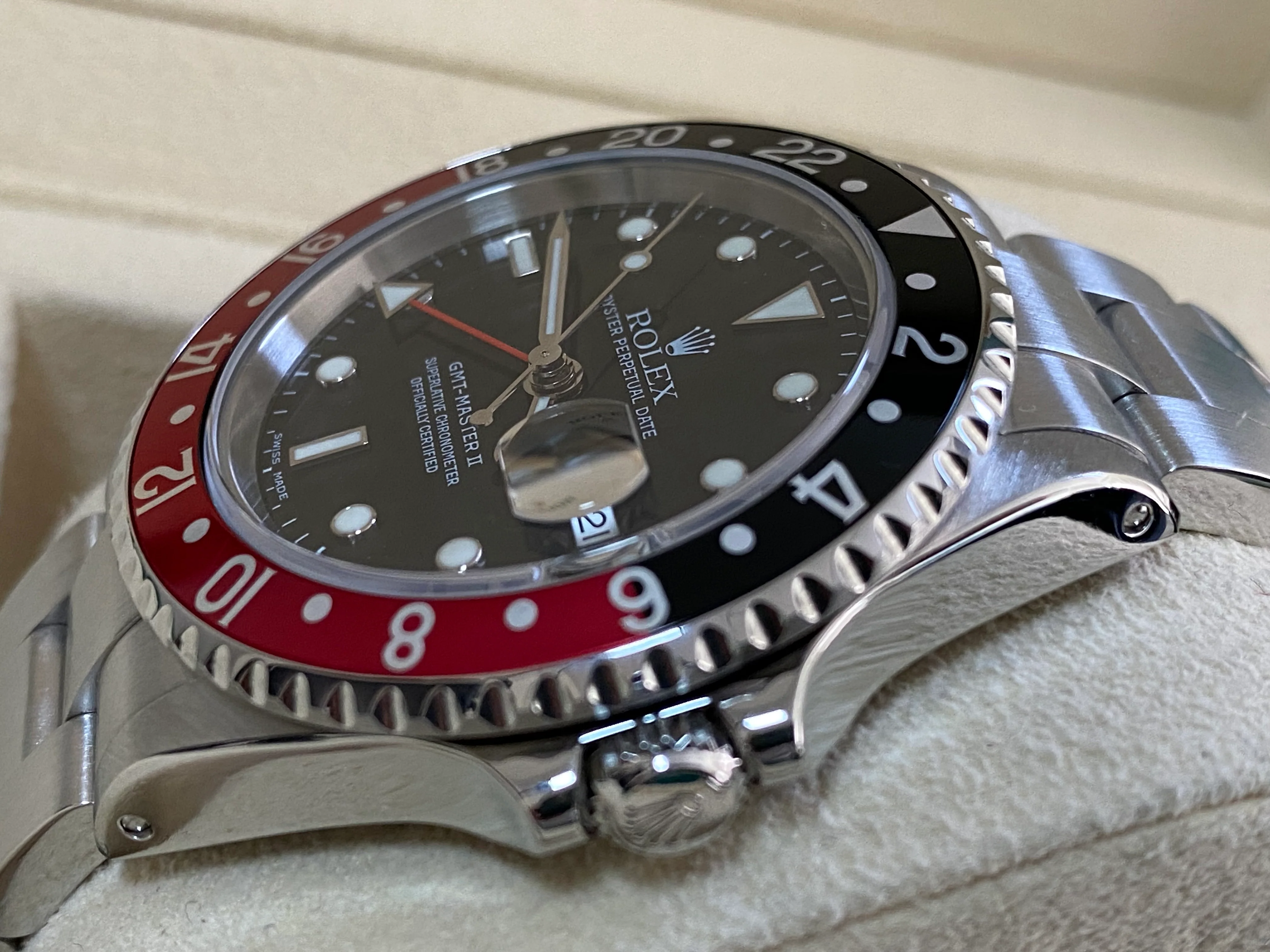 Rolex Steel GMT-Master II - K serial - 