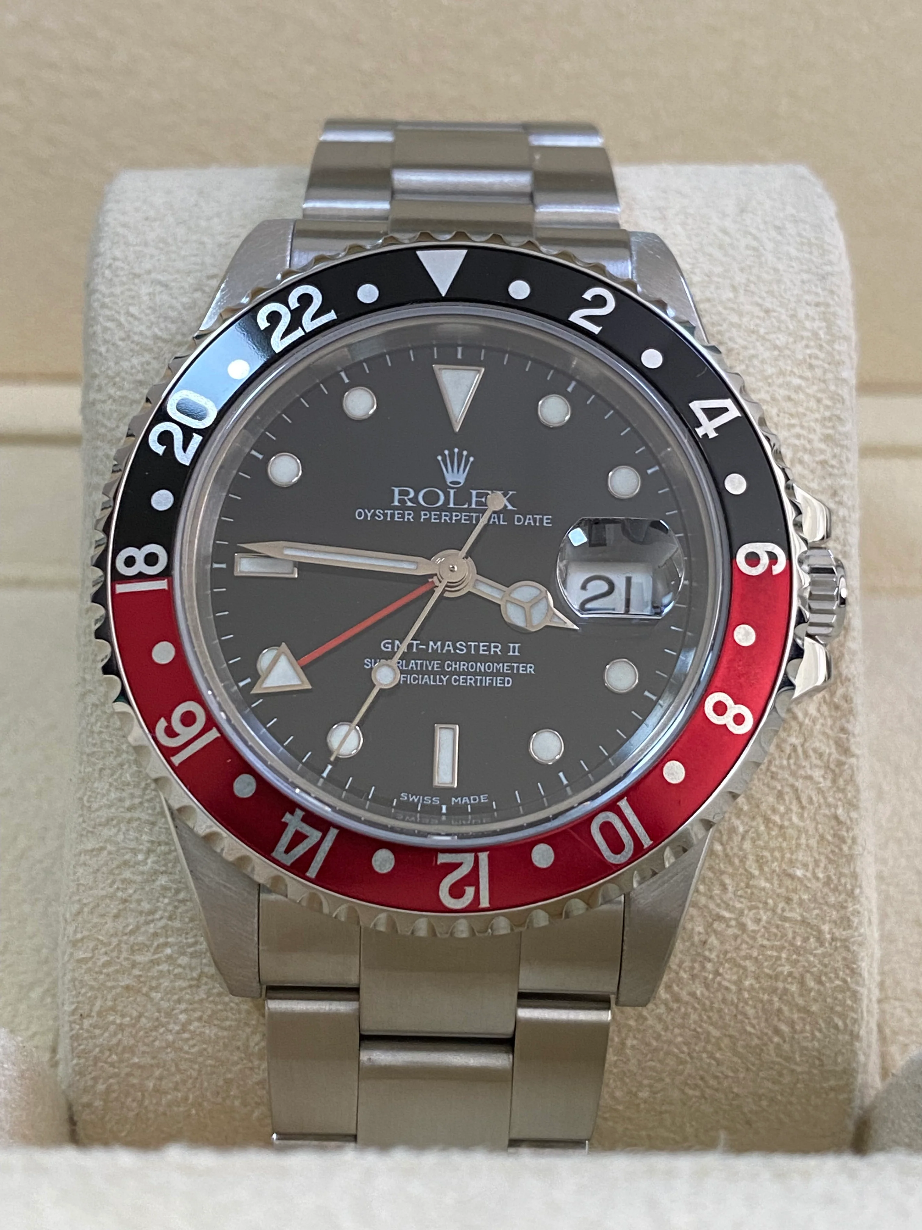 Rolex Steel GMT-Master II - K serial - 