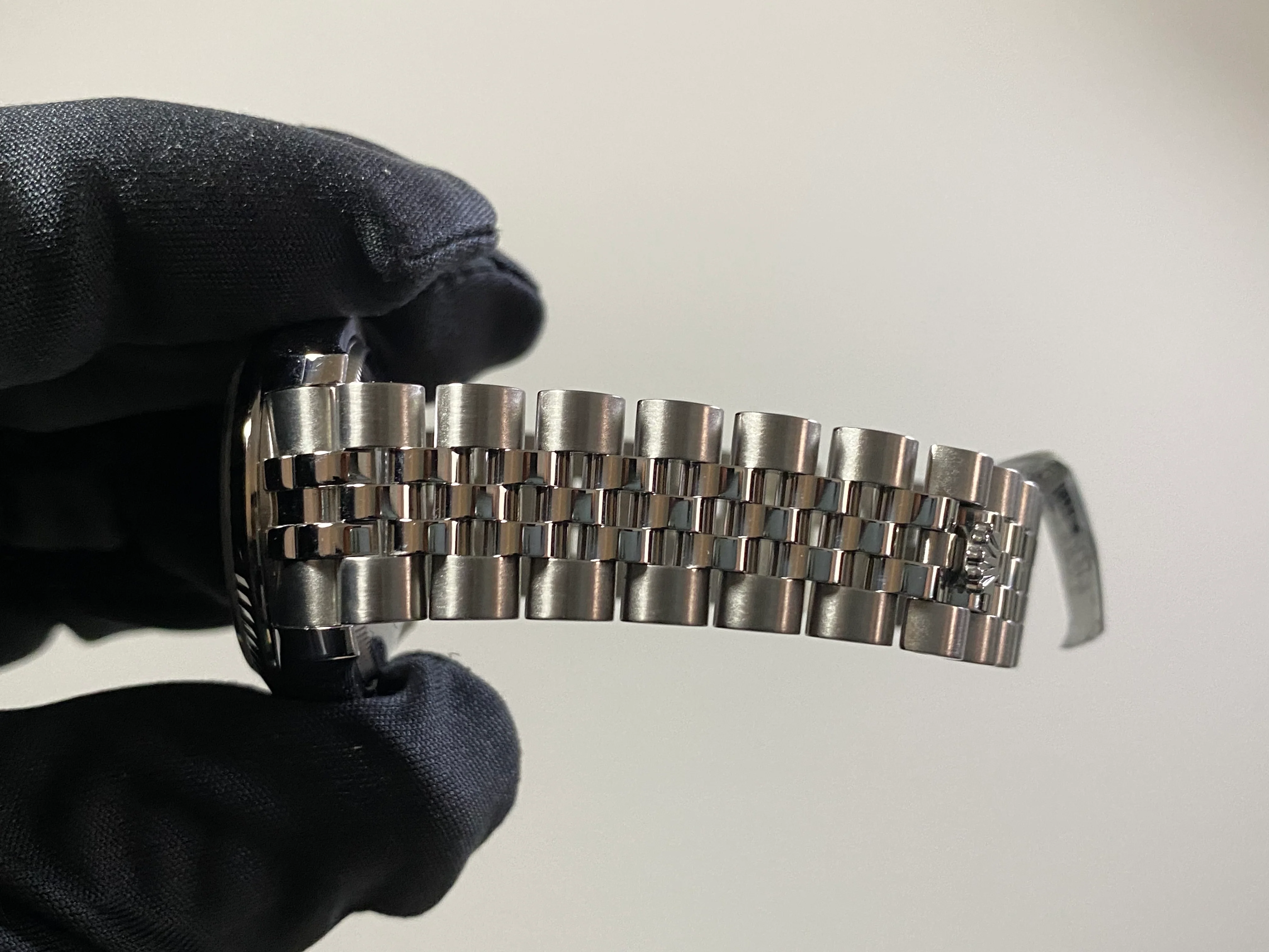 Rolex Steel Datejust 31 - Fluted Bezel - Factory Diamond Dial - Jubilee Bracelet - 178274