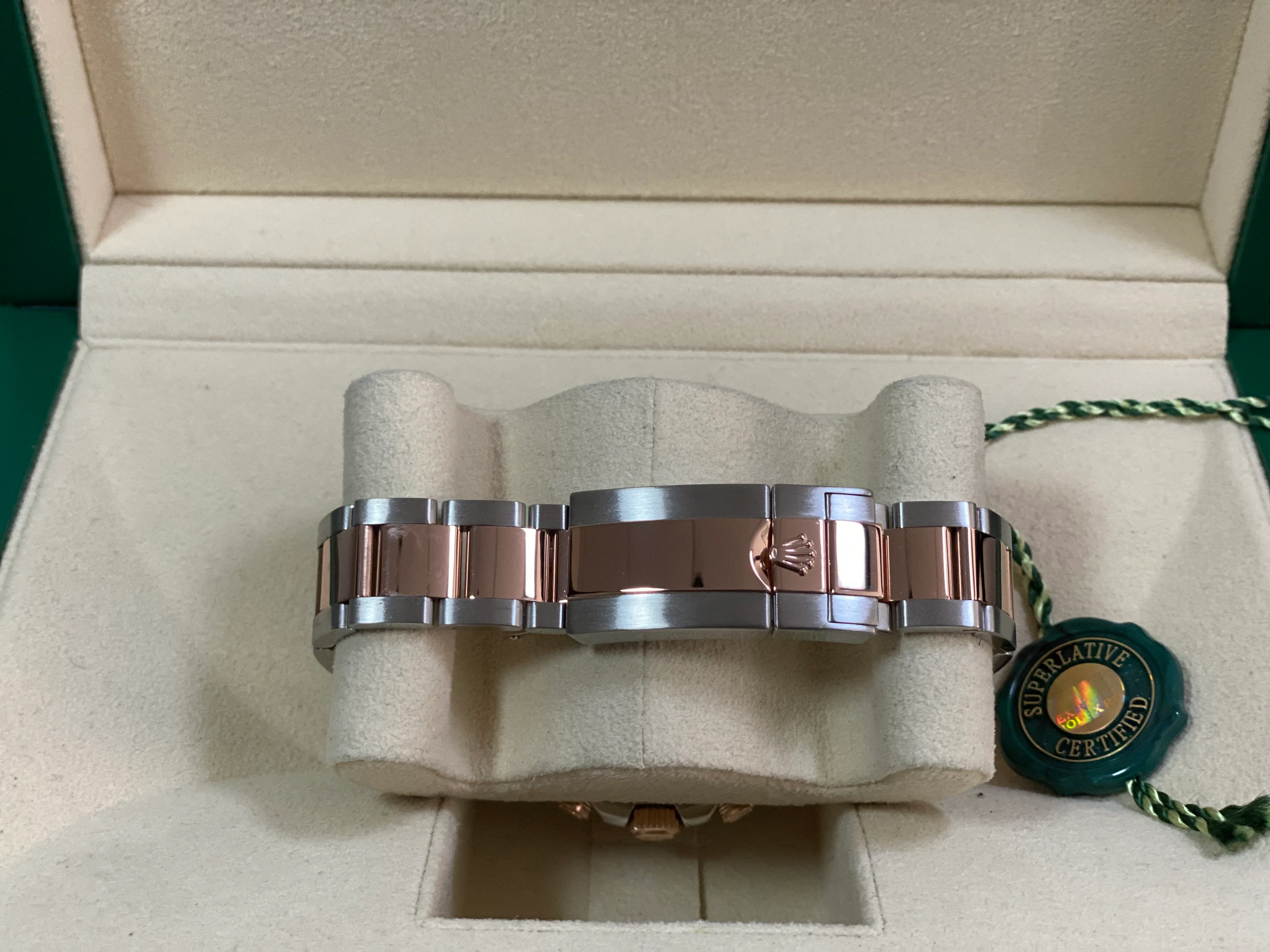 Rolex Steel and Everose Gold Yacht-Master II - 2017 - White Dial - 116681