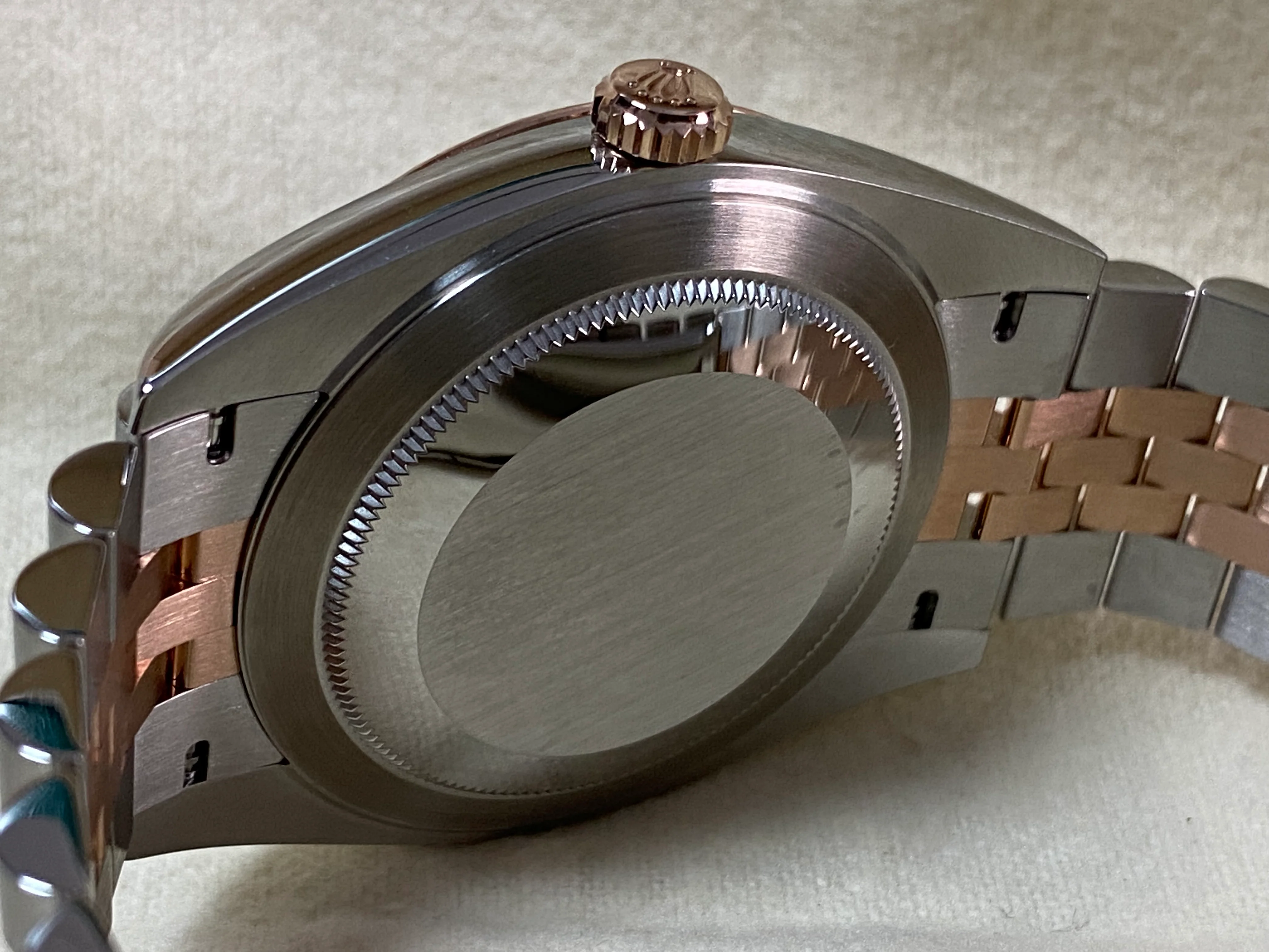 Rolex Steel and Everose Gold Datejust 41 - 2024 - Fluted Bezel - 