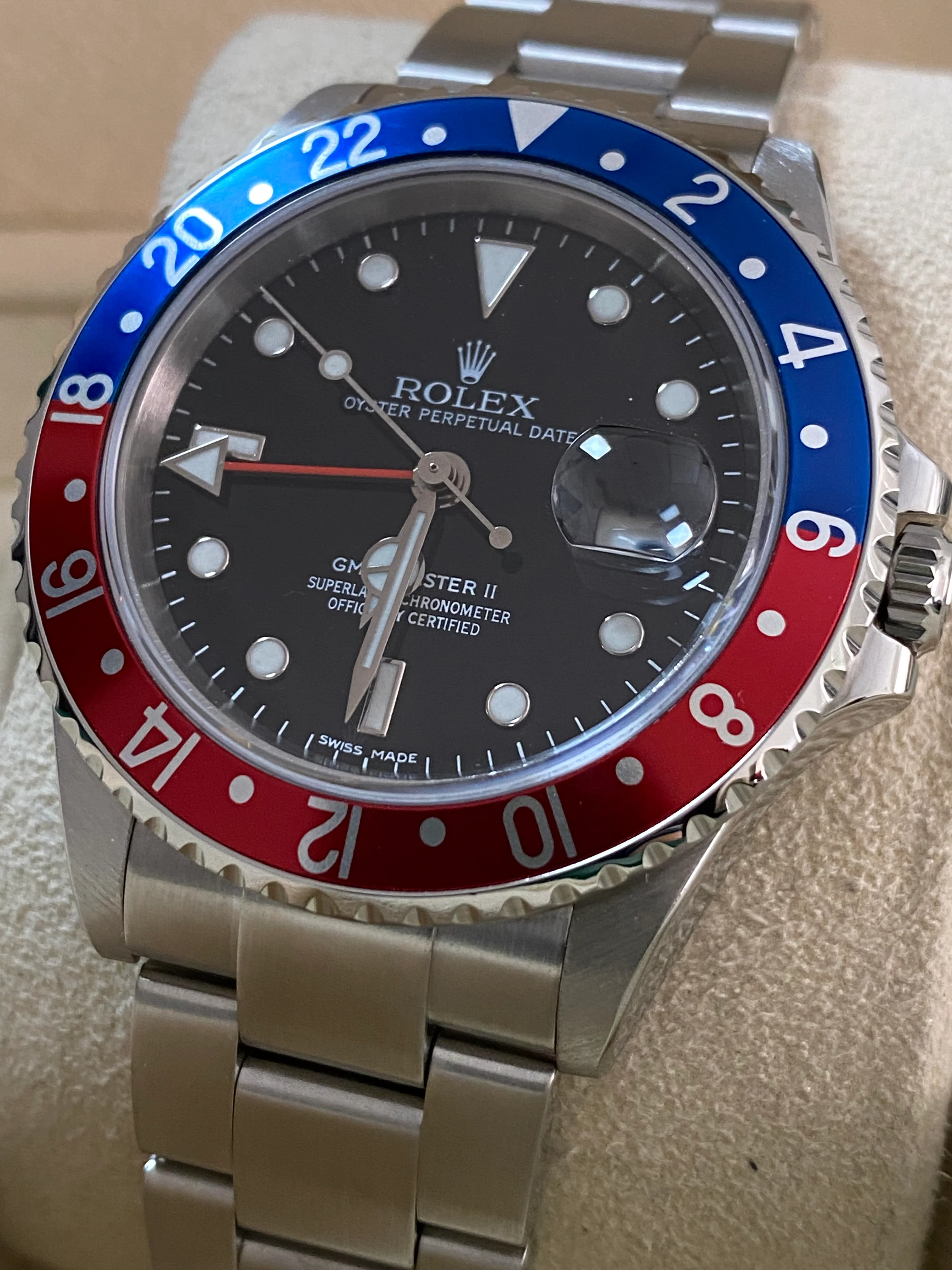 Rolex Steel GMT-Master II -  Z serial - 