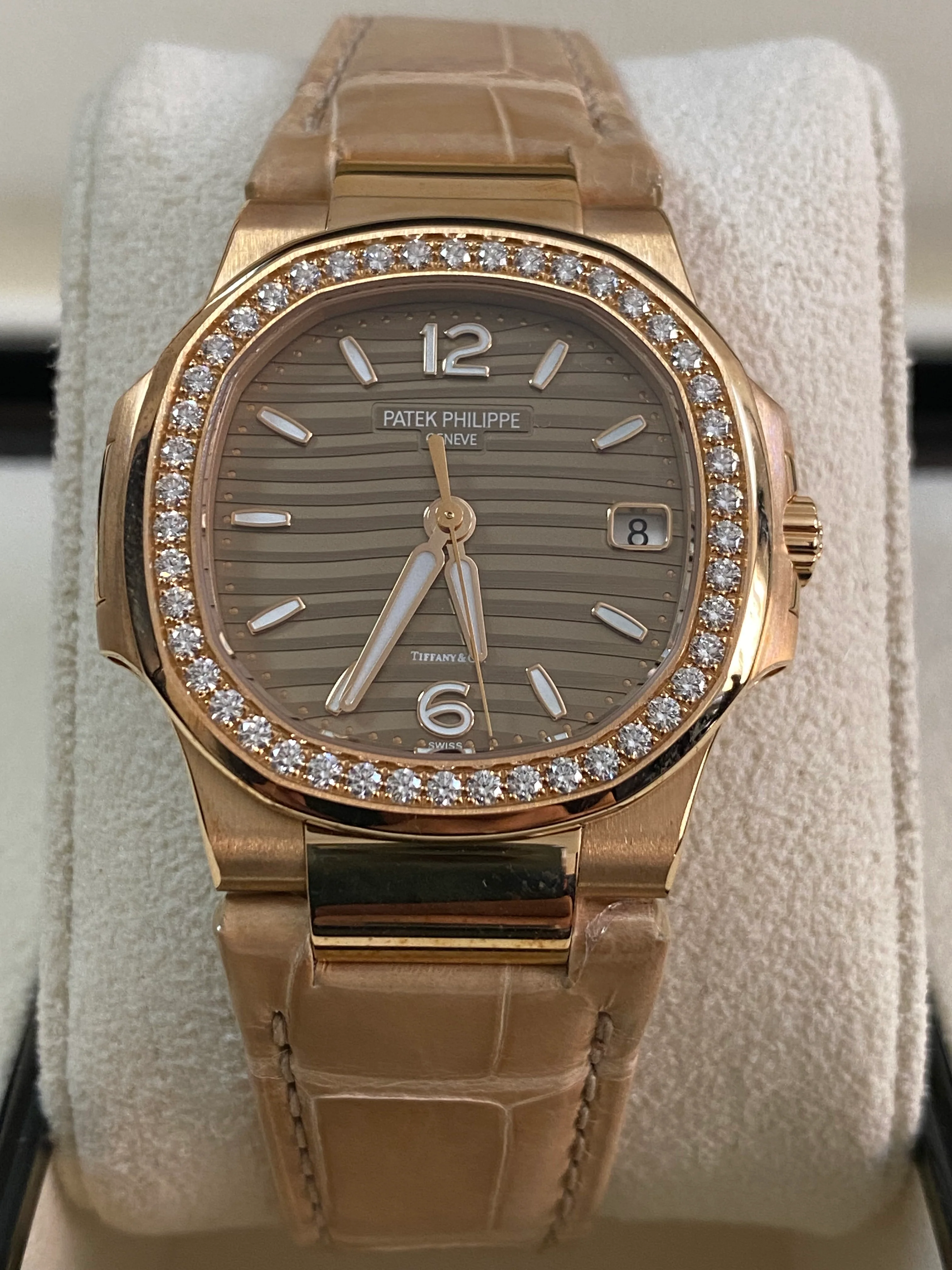 Patek Philippe Rose Gold Ladies Nautilus - 