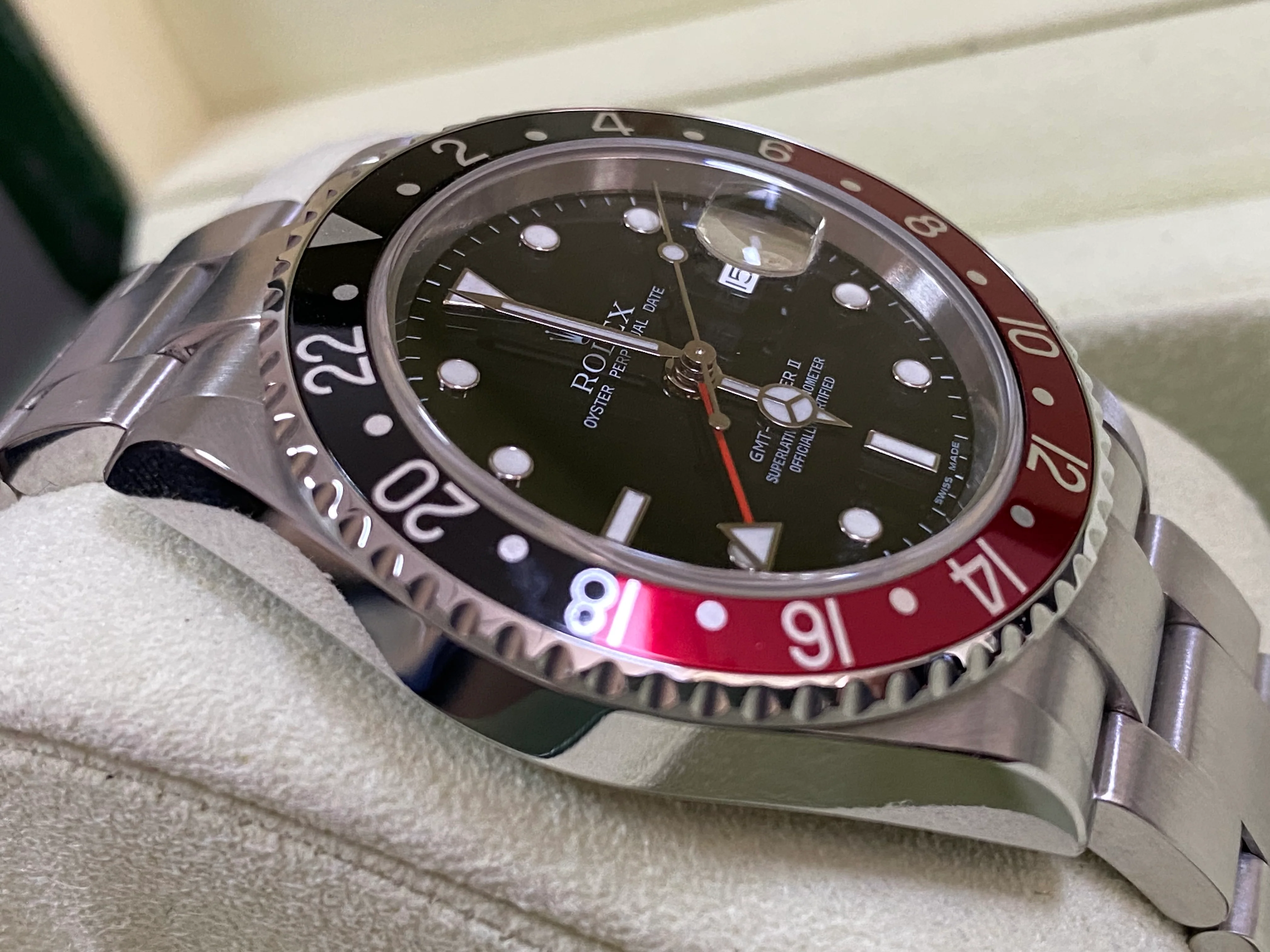 Rolex Steel GMT-Master II - Z serial - 