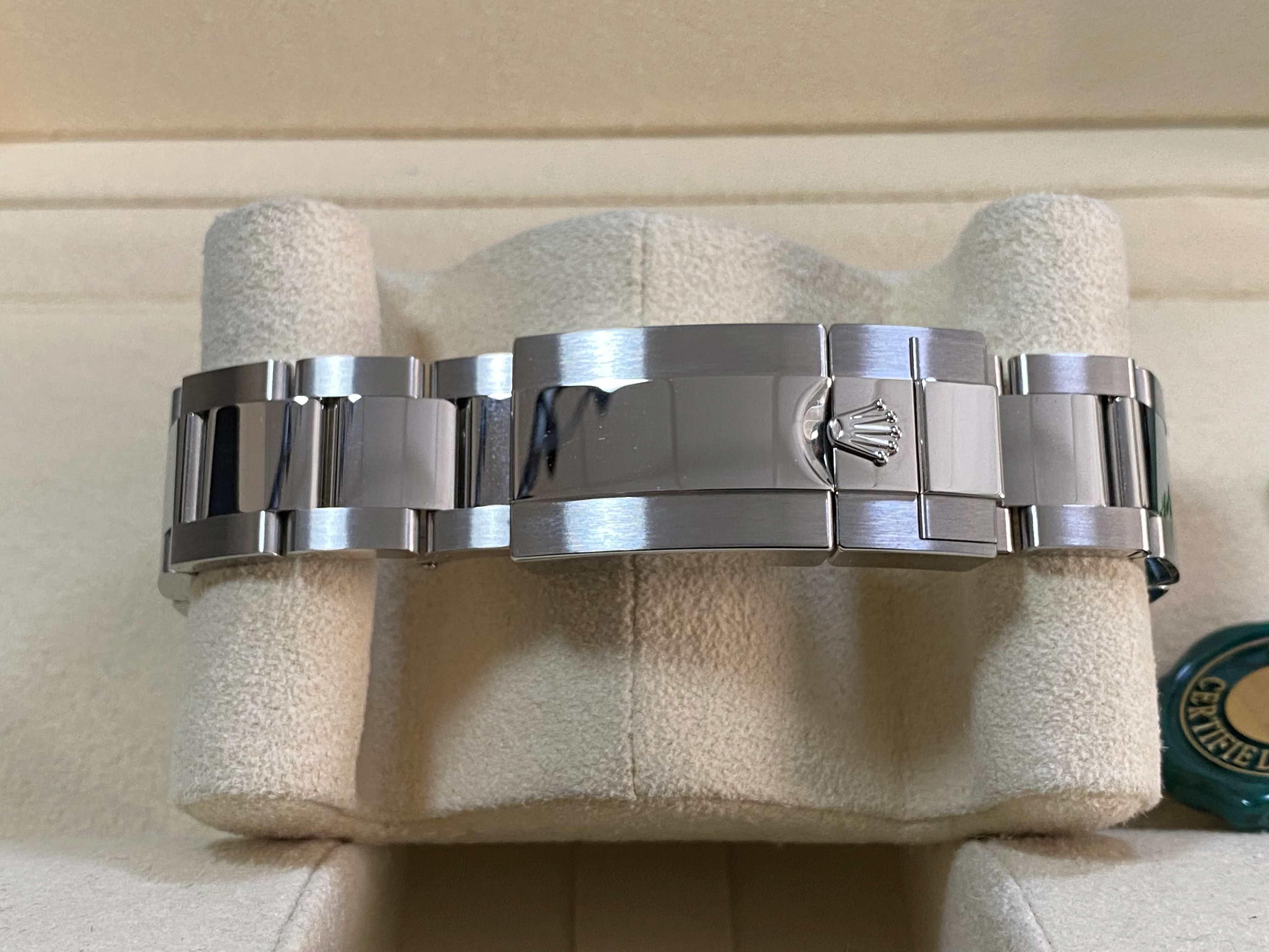 Rolex Steel and Platinum Yacht-Master 40 - 2023- Blue Dial - Platinum Bezel - 126622